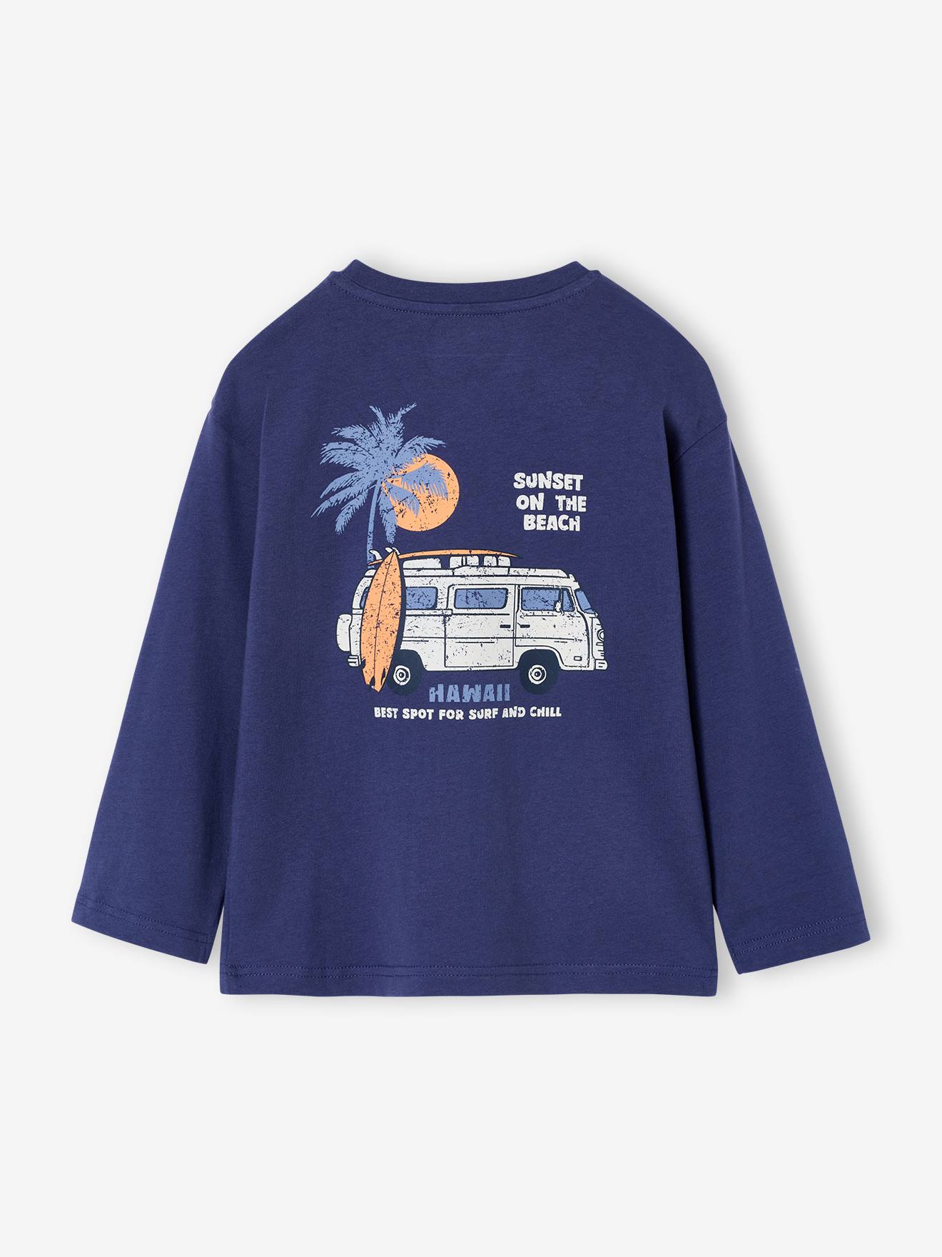 Langarmshirt mit Print für Jungen