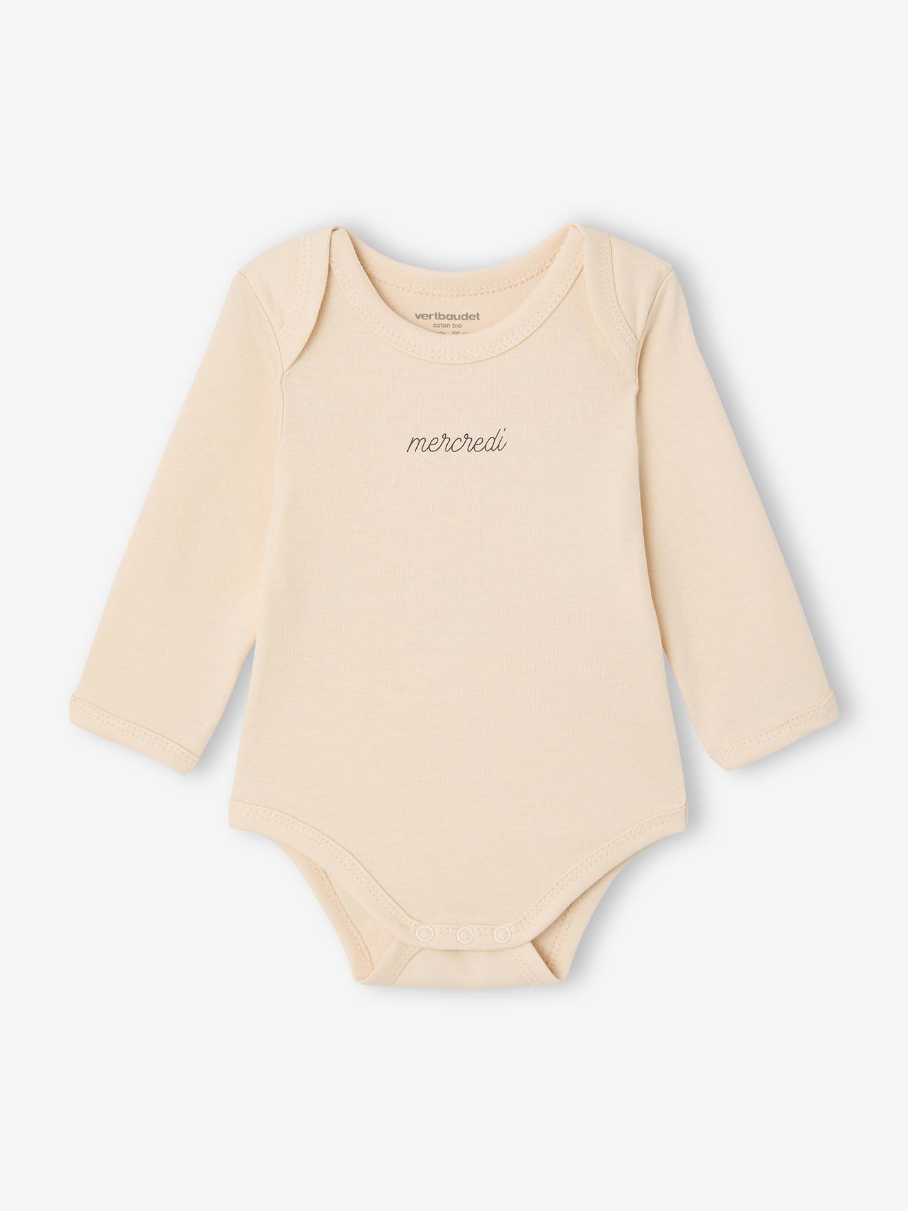 Thumbnail - 7er-Pack Langarm-Schlupfbodys Baby