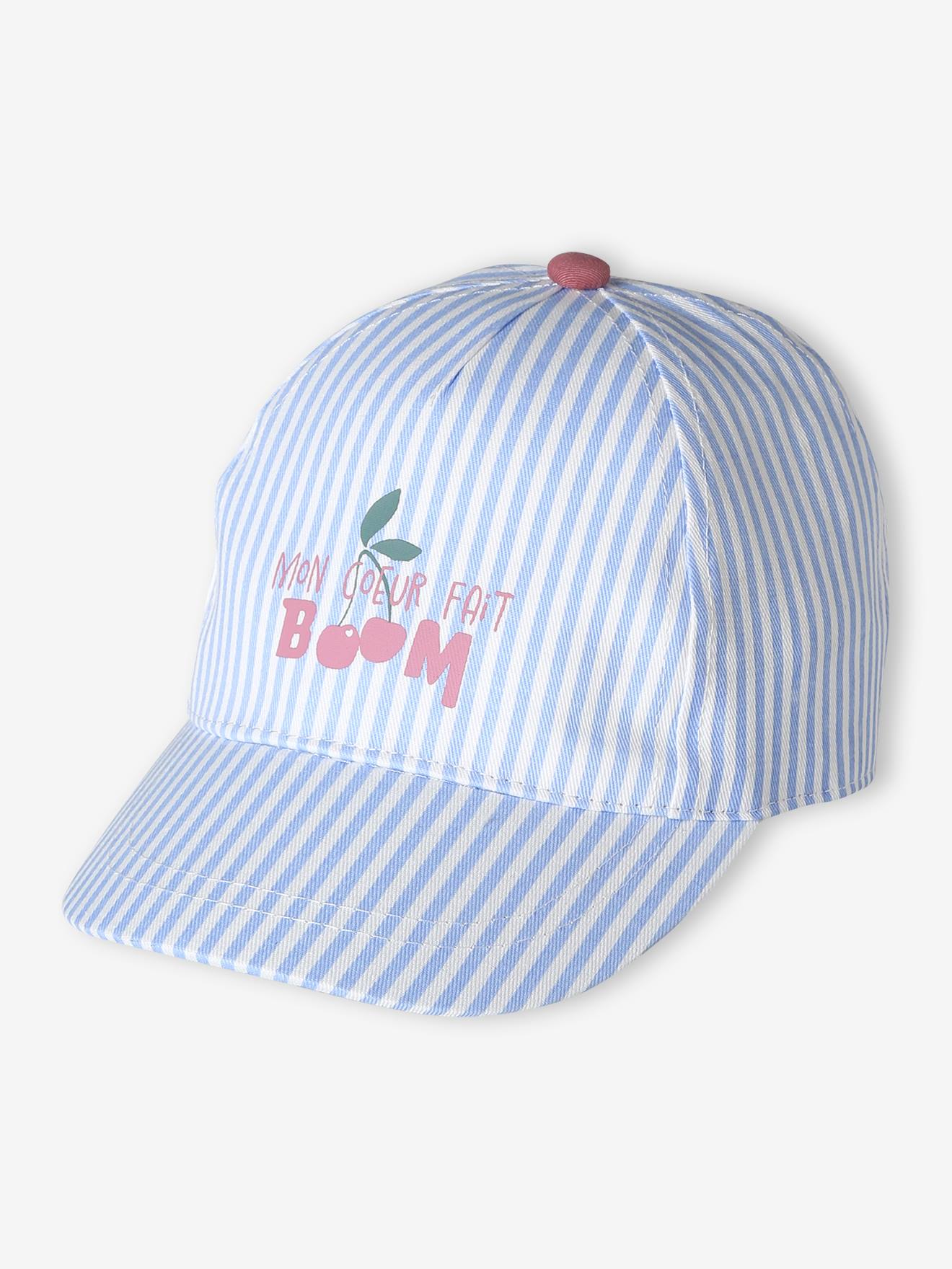 Baby Baumwollcap mit Streifen