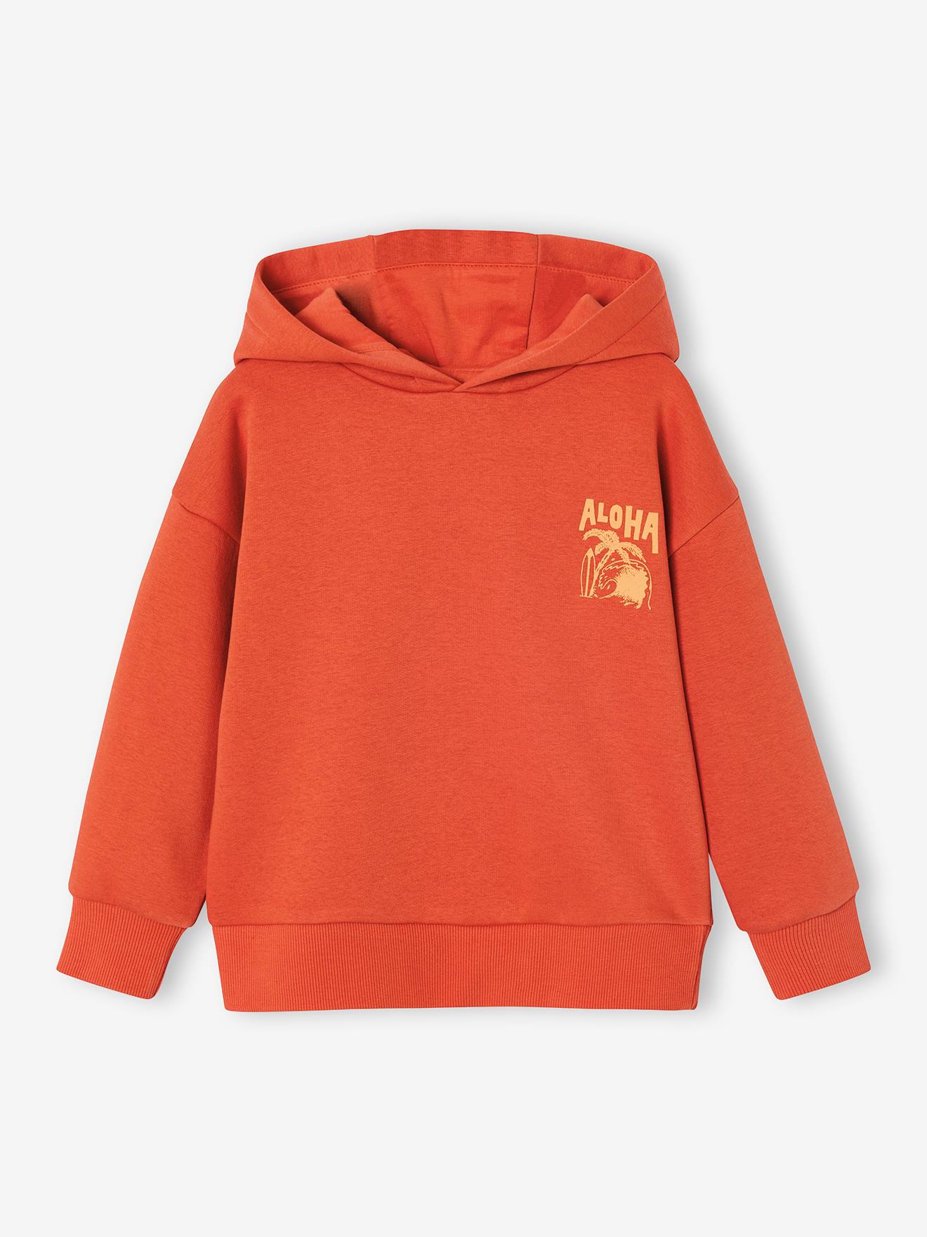 Thumbnail - Jungen Kapuzensweatshirt mit Print