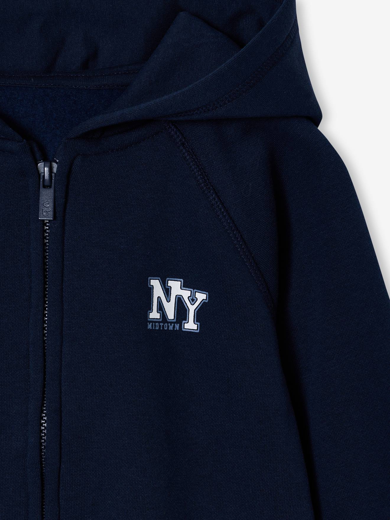 Thumbnail - 2er-Pack Kapuzensweatjacke mit NY-Print Kinder BASIC