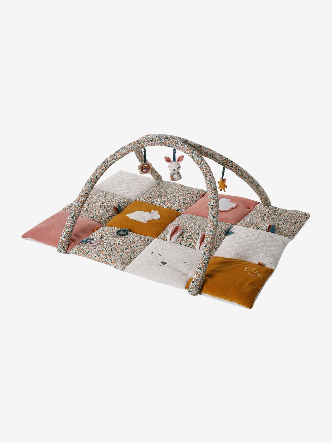 Baby Activity-Spielteppich mitwachsend rosa von vertbaudet