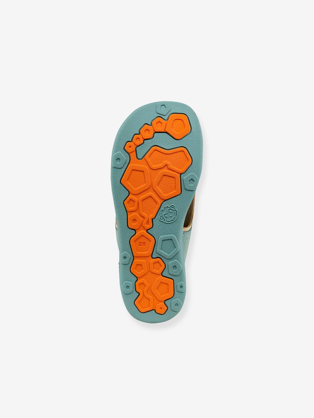 Thumbnail - Vegane Kinder Barfuß-Sandalen AIRY Affenzahn eis