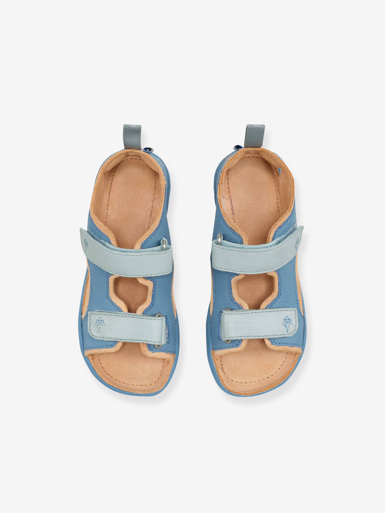 Thumbnail - Sandalen aus Leder mit Klettverschluss AIRY Kinder Affenzahn