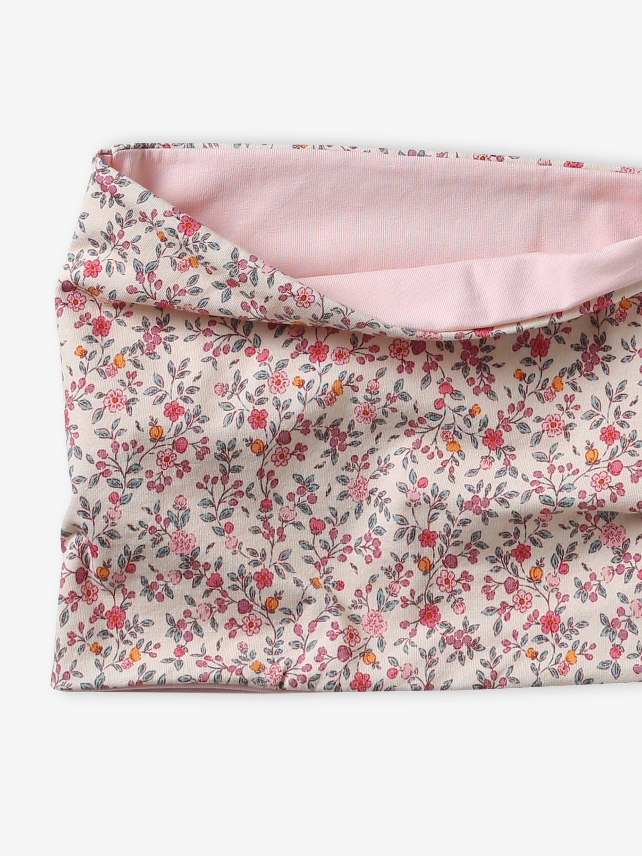 Thumbnail - Schlauchschal mit Blumen Mädchen