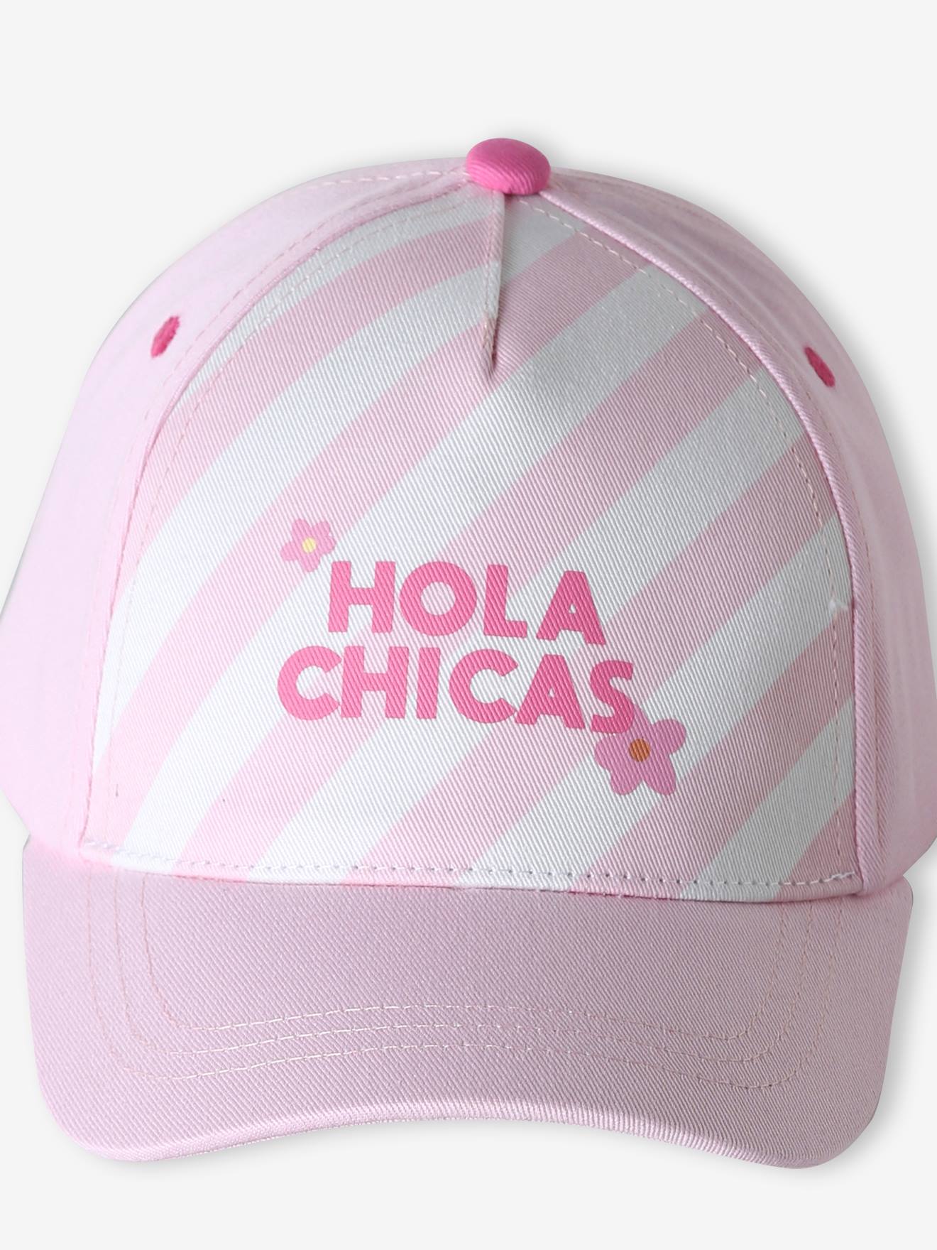 Thumbnail - Baumwollcap mit Schrift HOLA CHICAS Mädchen