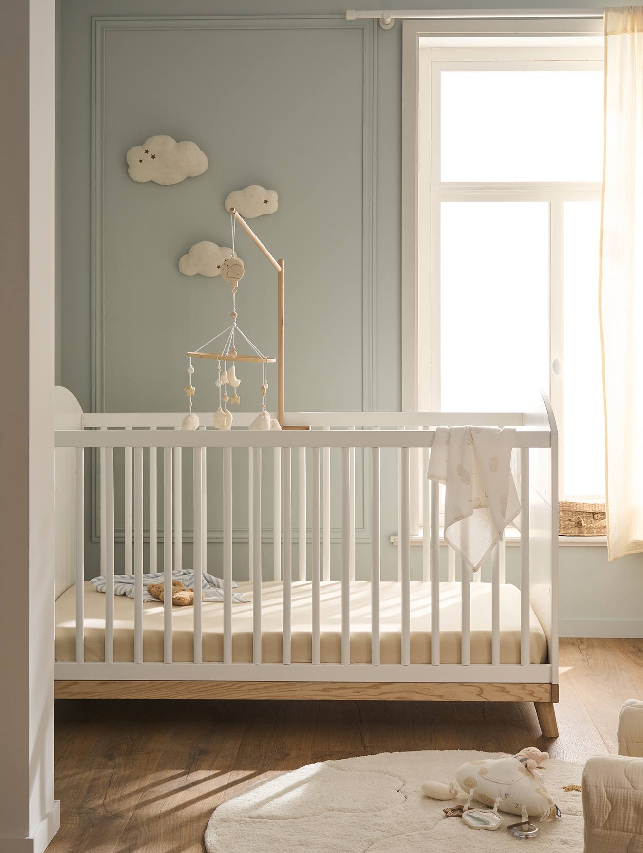 Thumbnail - Mitwachsendes Babybett KONFETTI 70 x 140 cm