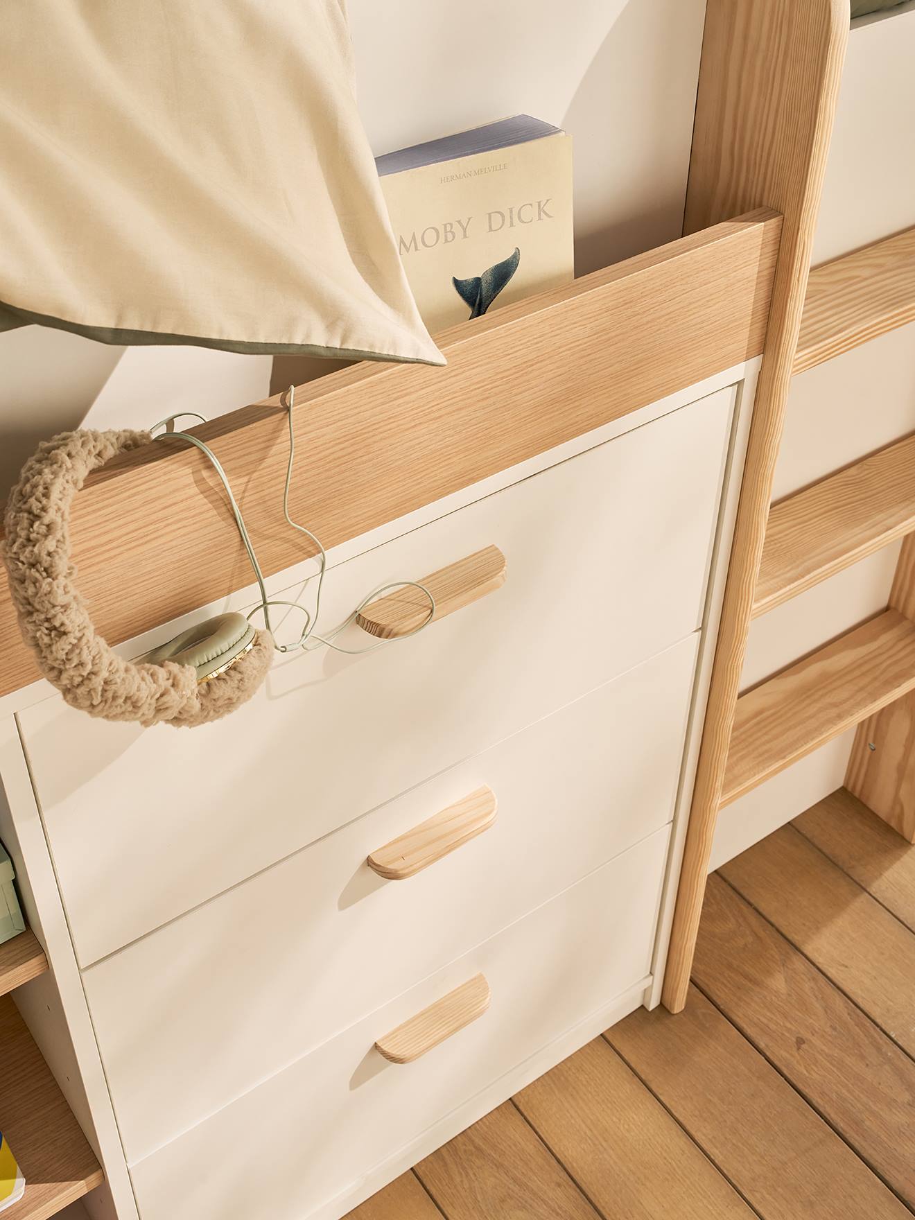 Thumbnail - Kombi-Hochbett STUDIO mit Kinder Schreibtisch