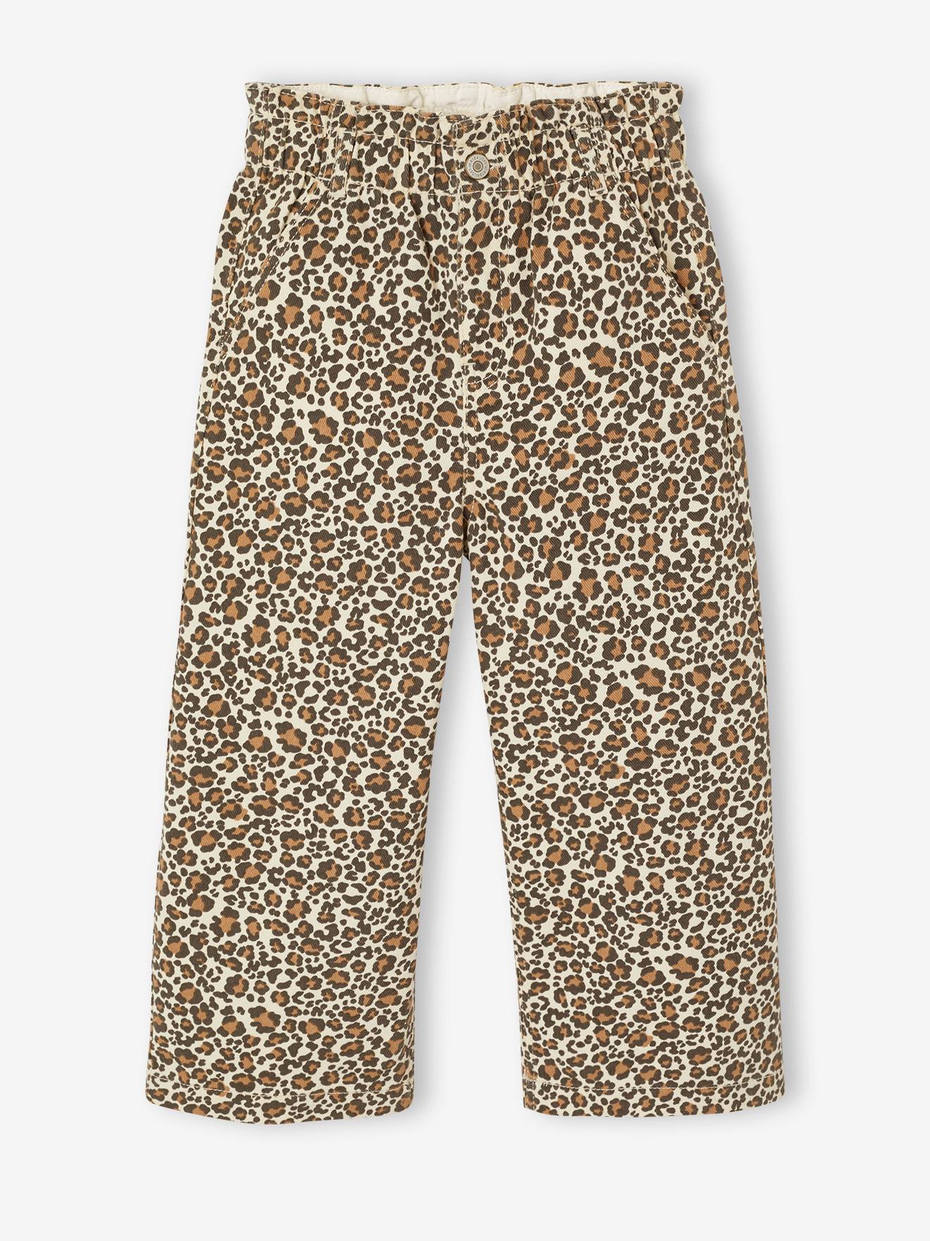 Thumbnail - Weite Mädchen Paperbag-Hose