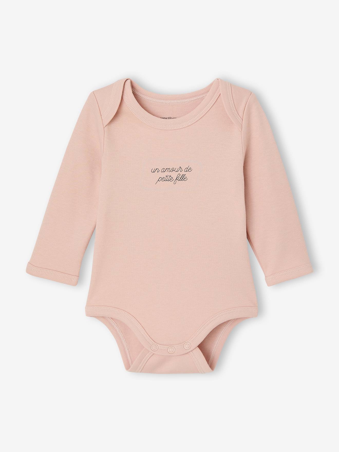 Thumbnail - 5er-Pack Baby Langarm-Bodys mit Blumenmuster