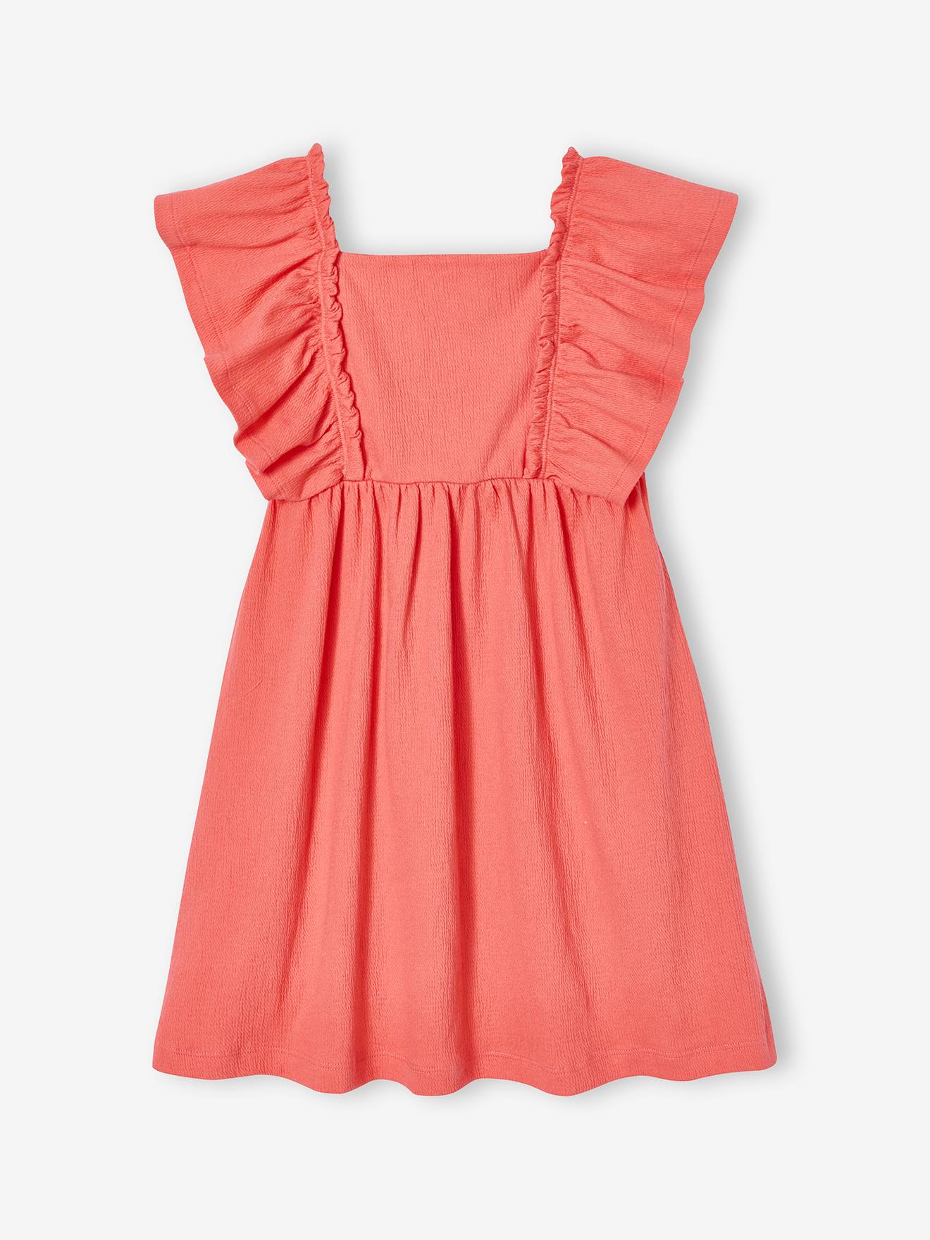 Kleid Mädchen mit Flügelärmeln