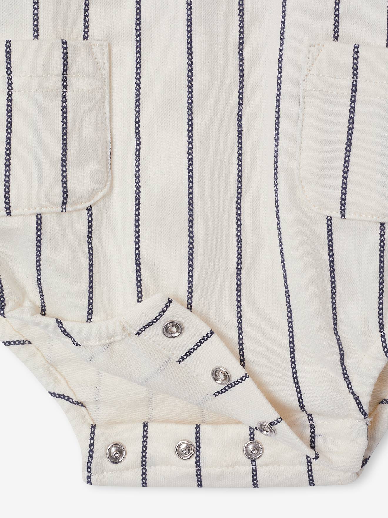 Thumbnail - Kurzoverall ärmellos Jungen Baby