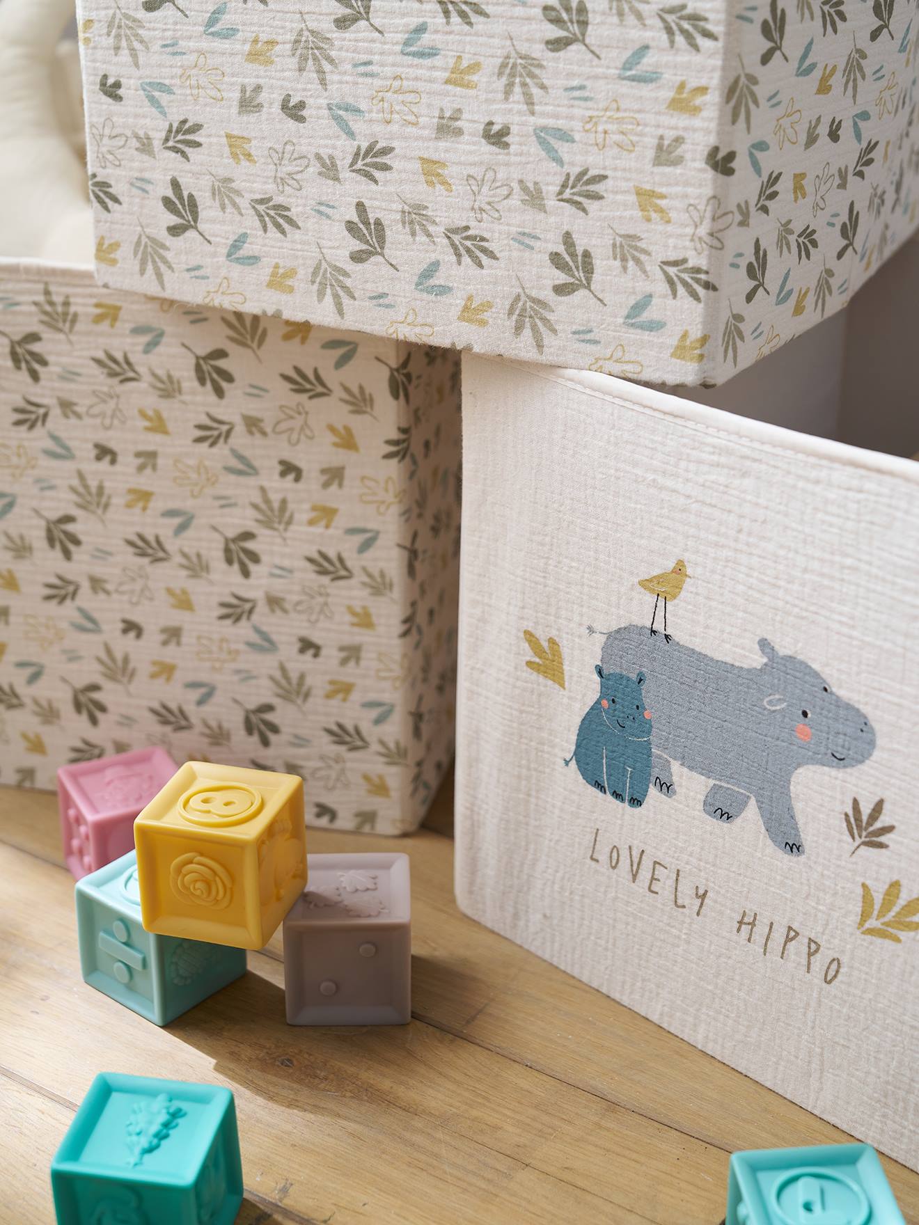 Thumbnail - 3er-Set Aufbewahrungsboxen Kinderzimmer BAYOU