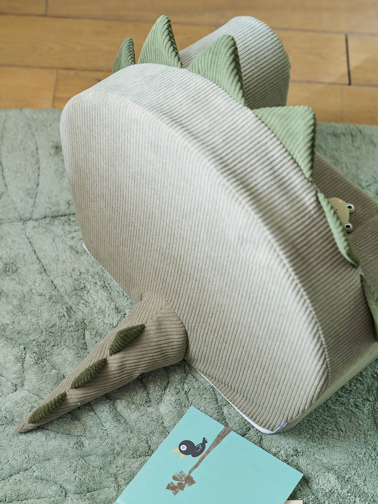 Thumbnail - Kindersessel Triceratops in Dino-Form für Kinderzimmer