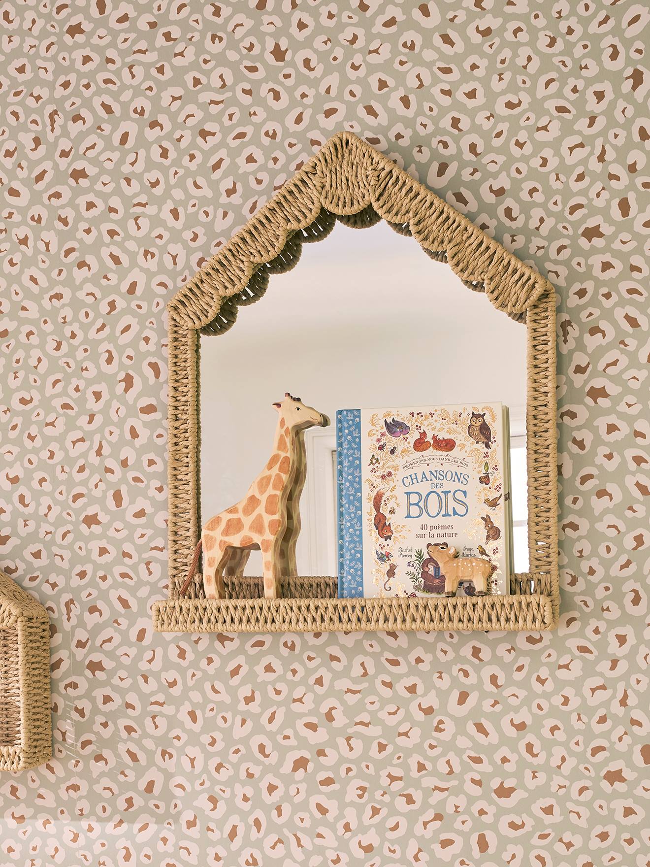 Vertbaudet Spiegel Haus Mit Papierkordel Beige Einheitsgröße