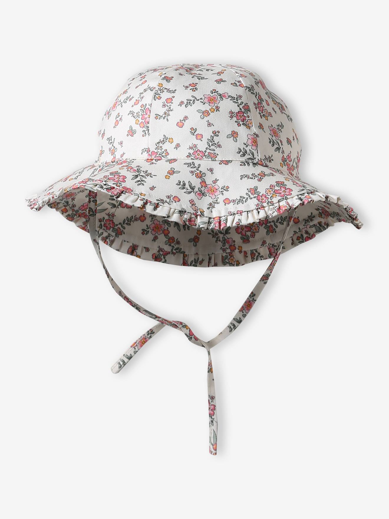 Sonnenhut Mädchen Baby mit Rüschen