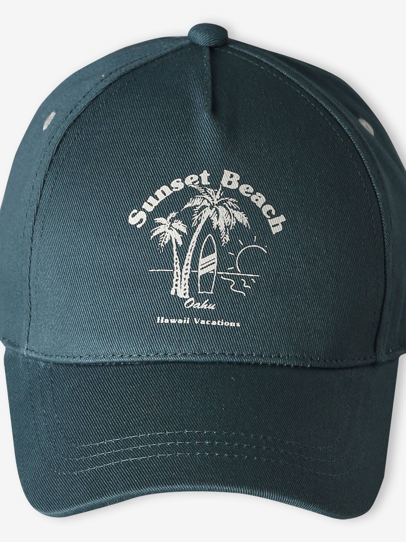 Thumbnail - Baumwollcap Sunset Beach mit gebogener Schirmkappe