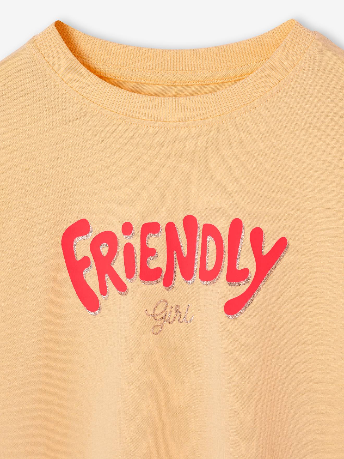 Thumbnail - Bedrucktes Mädchen T-Shirt