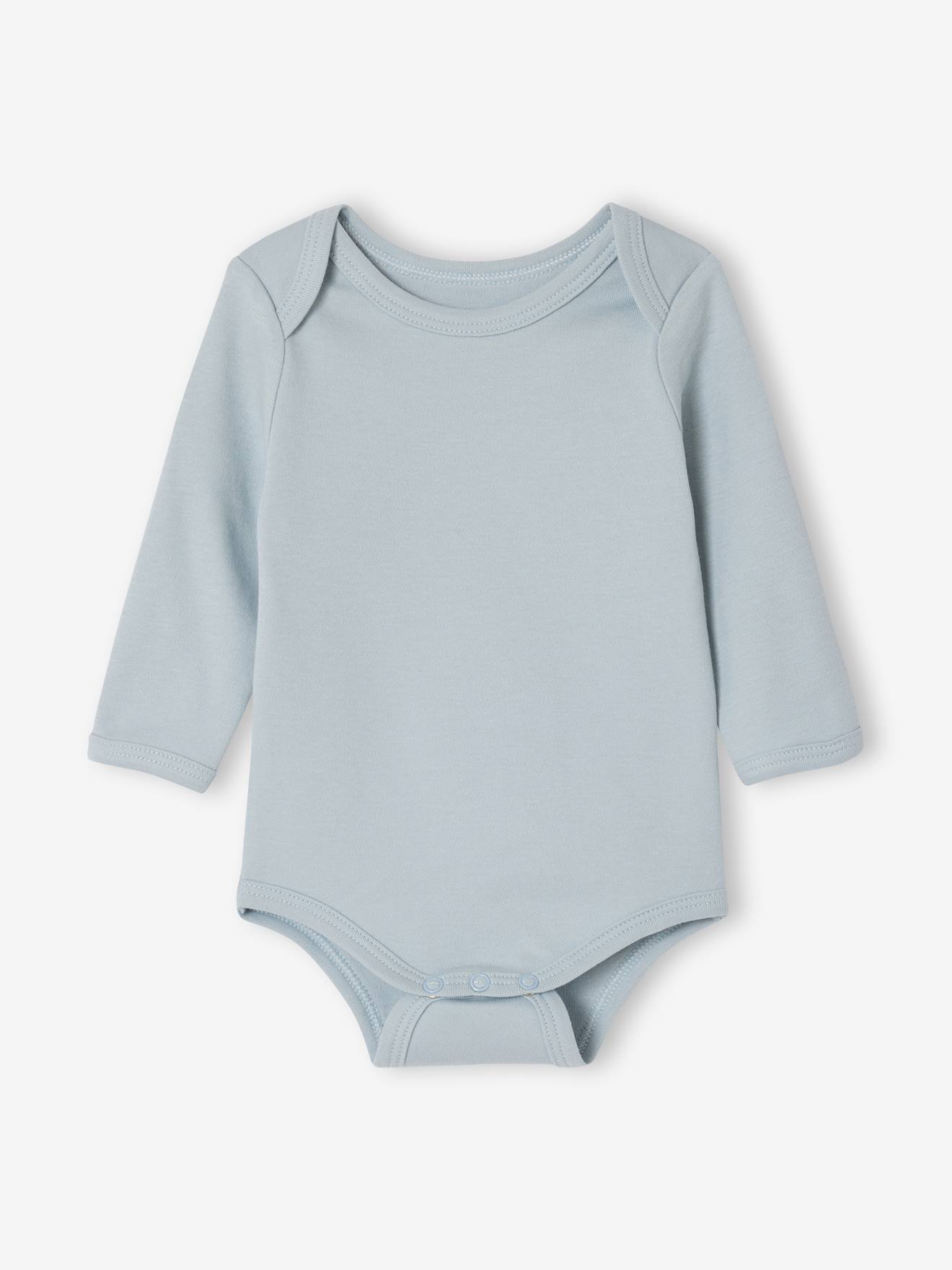 Thumbnail - 5er-Pack Baby Langarm-Bodys mit Dinosaurier-Motiven