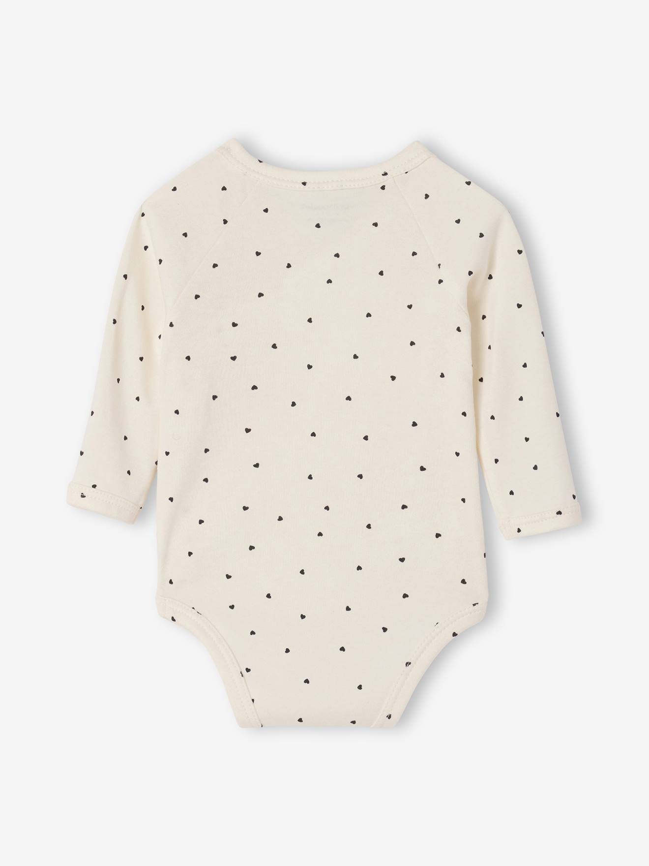 Thumbnail - 2er-Pack Baby Wickelbodys mit langen Ärmeln