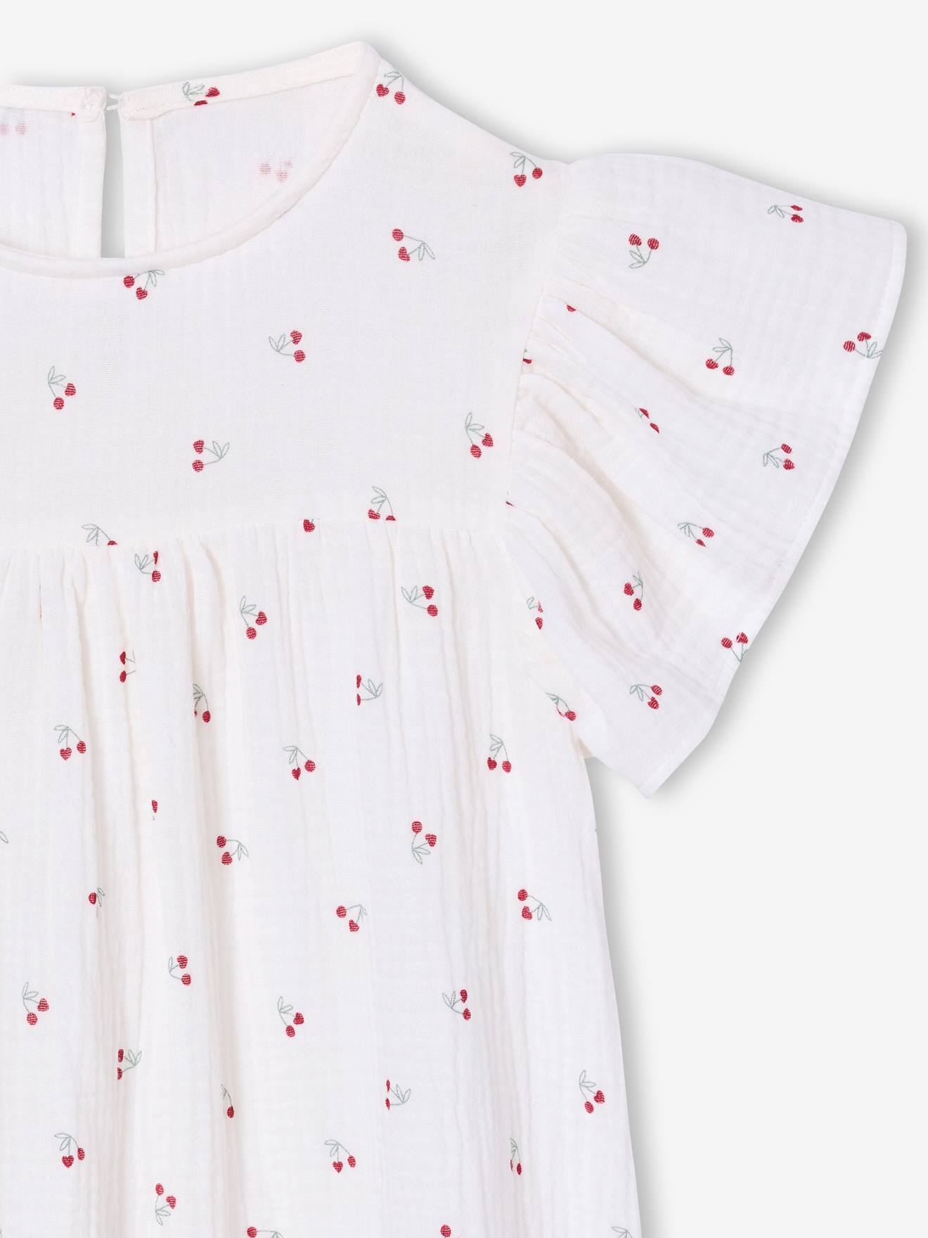 Thumbnail - Kurzärmeliges Mädchen Kleid