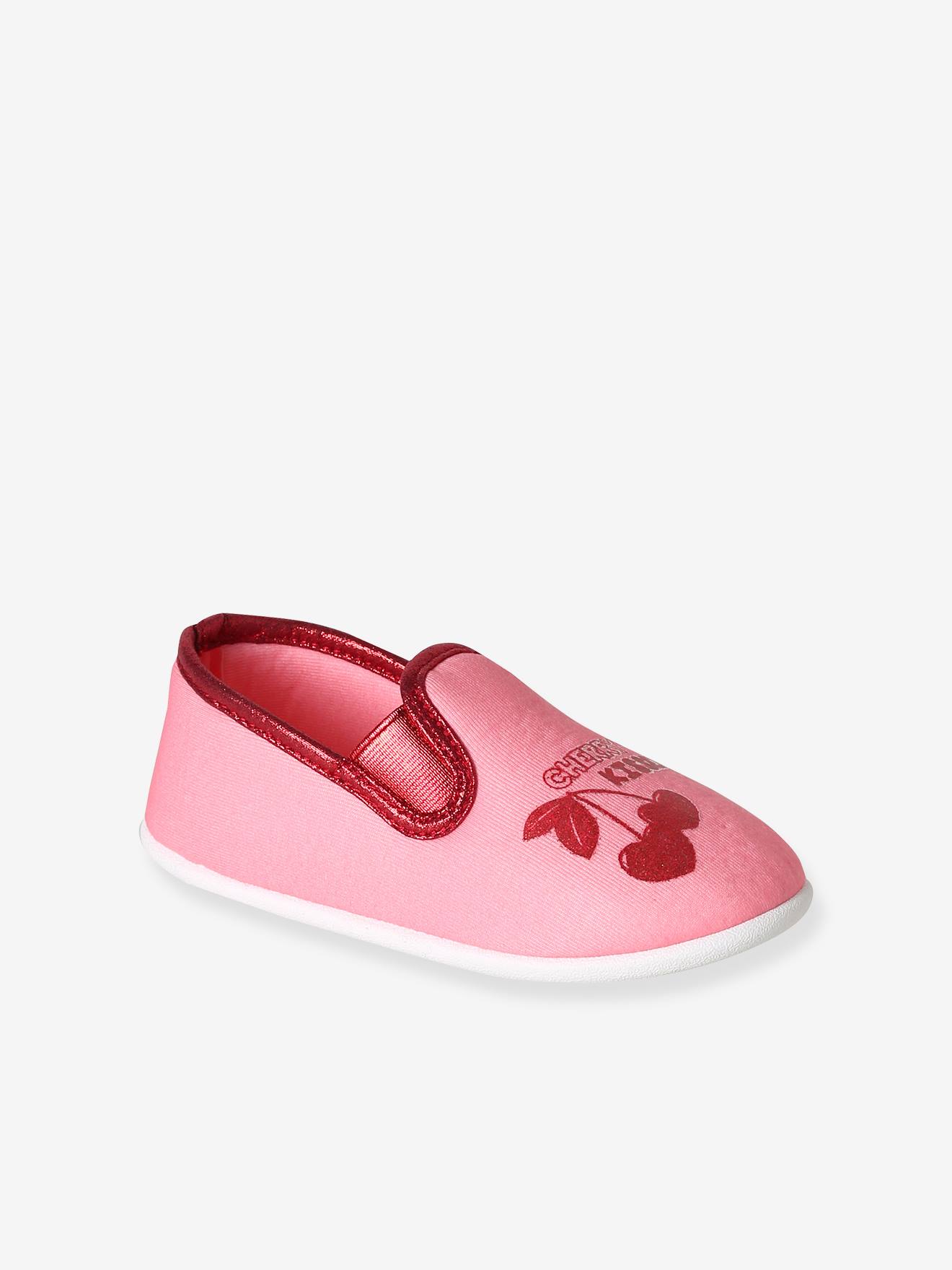 Stoff-Hausschuhe mit Stern- und Einhorn-Print