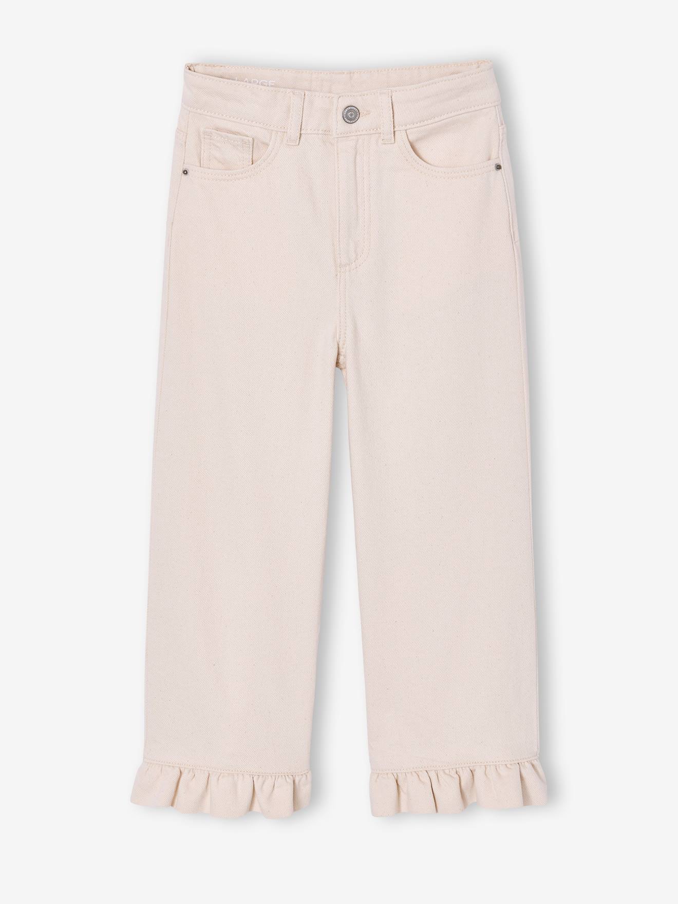 Thumbnail - Weite Hose mit Volantsaum Mädchen