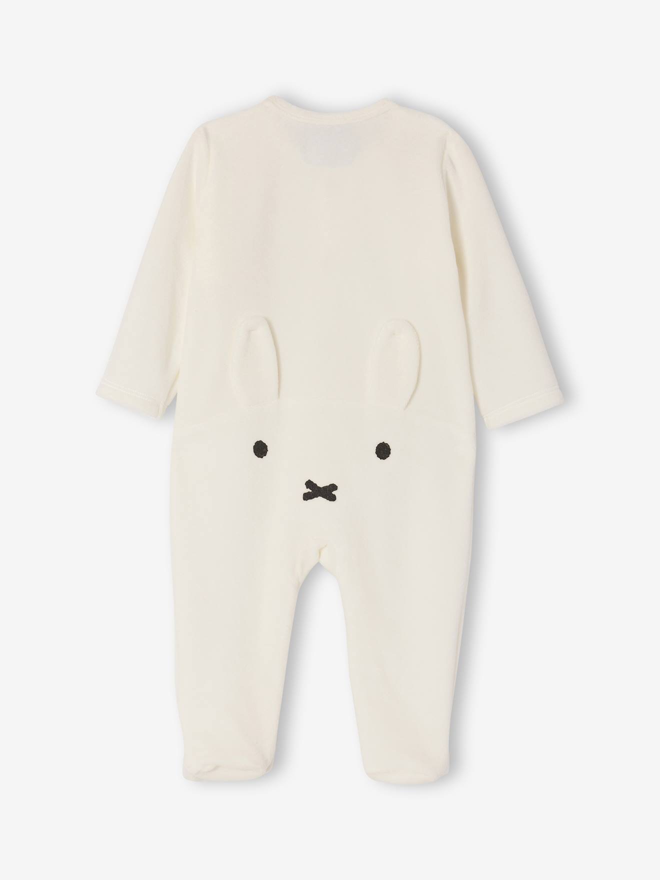 Thumbnail - 2er-Set Baby Samt-Schlafanzüge HASE MIFFY