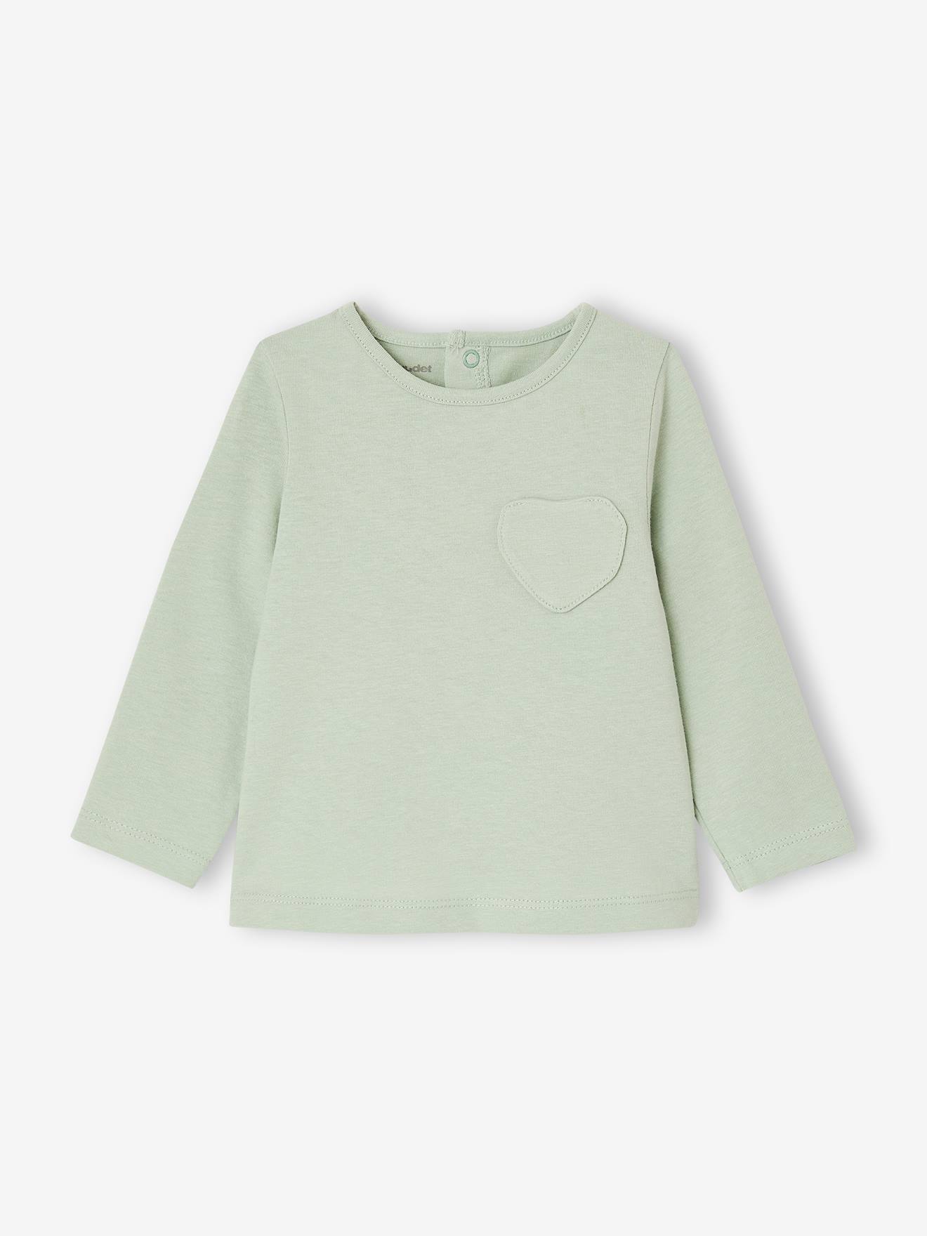 Thumbnail - Bio-Kollektion: 3er-Pack Mädchen Shirts BASIC