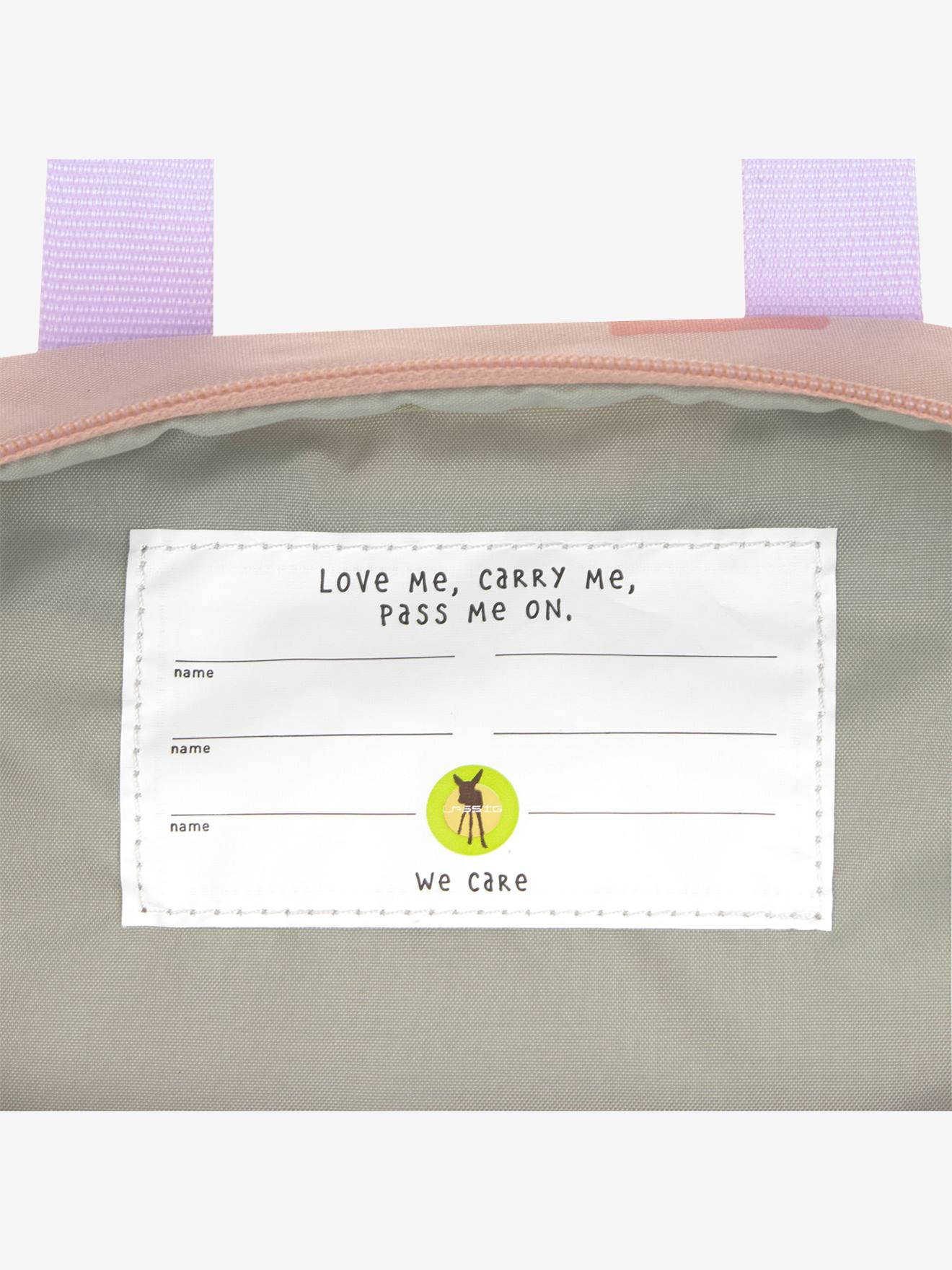 Thumbnail - Outdoor-Rucksack TINY LÄSSIG für Kinder lila