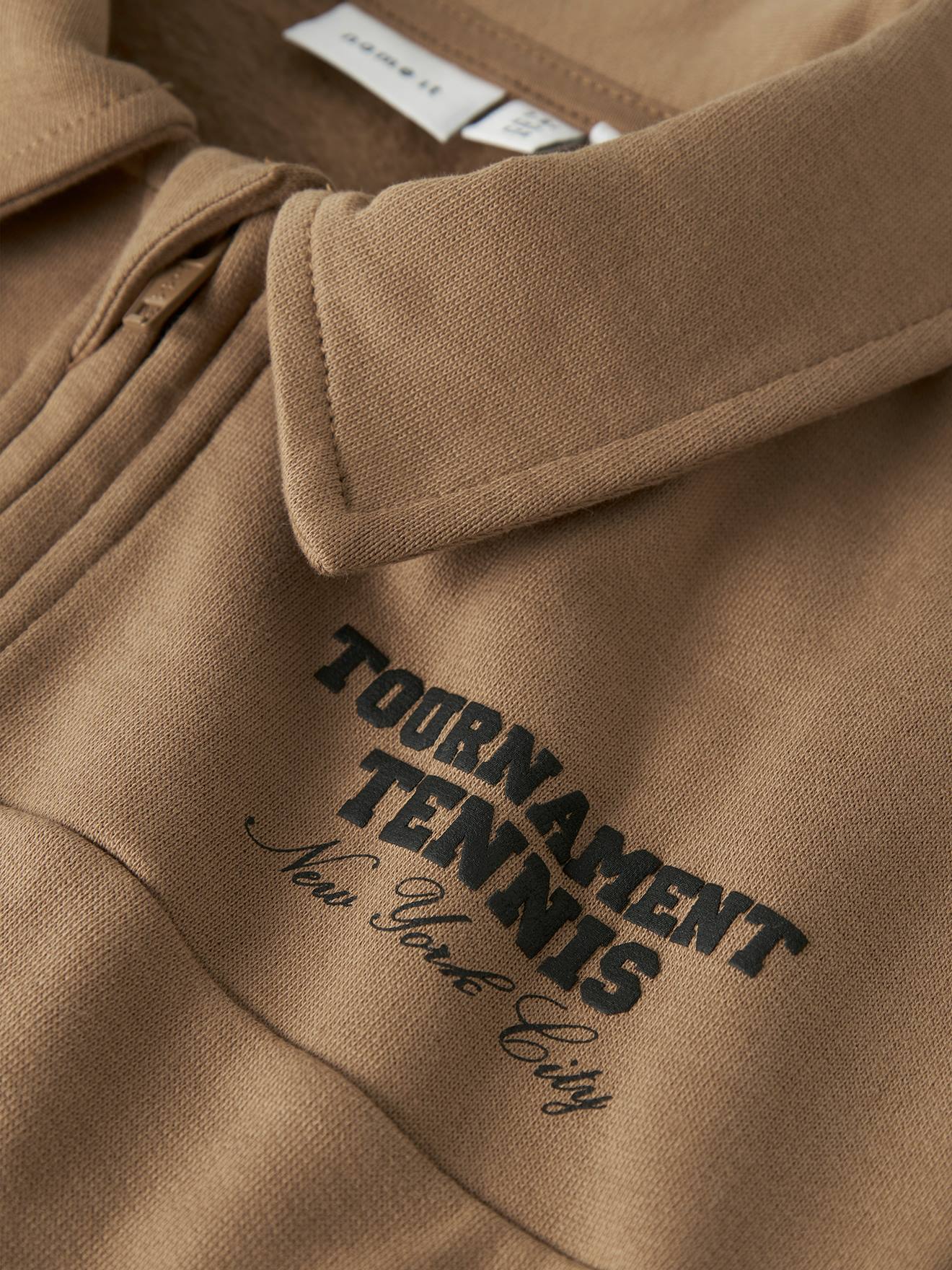 Thumbnail - Sweatshirt Jungen Polokragen NAME IT cappuccino