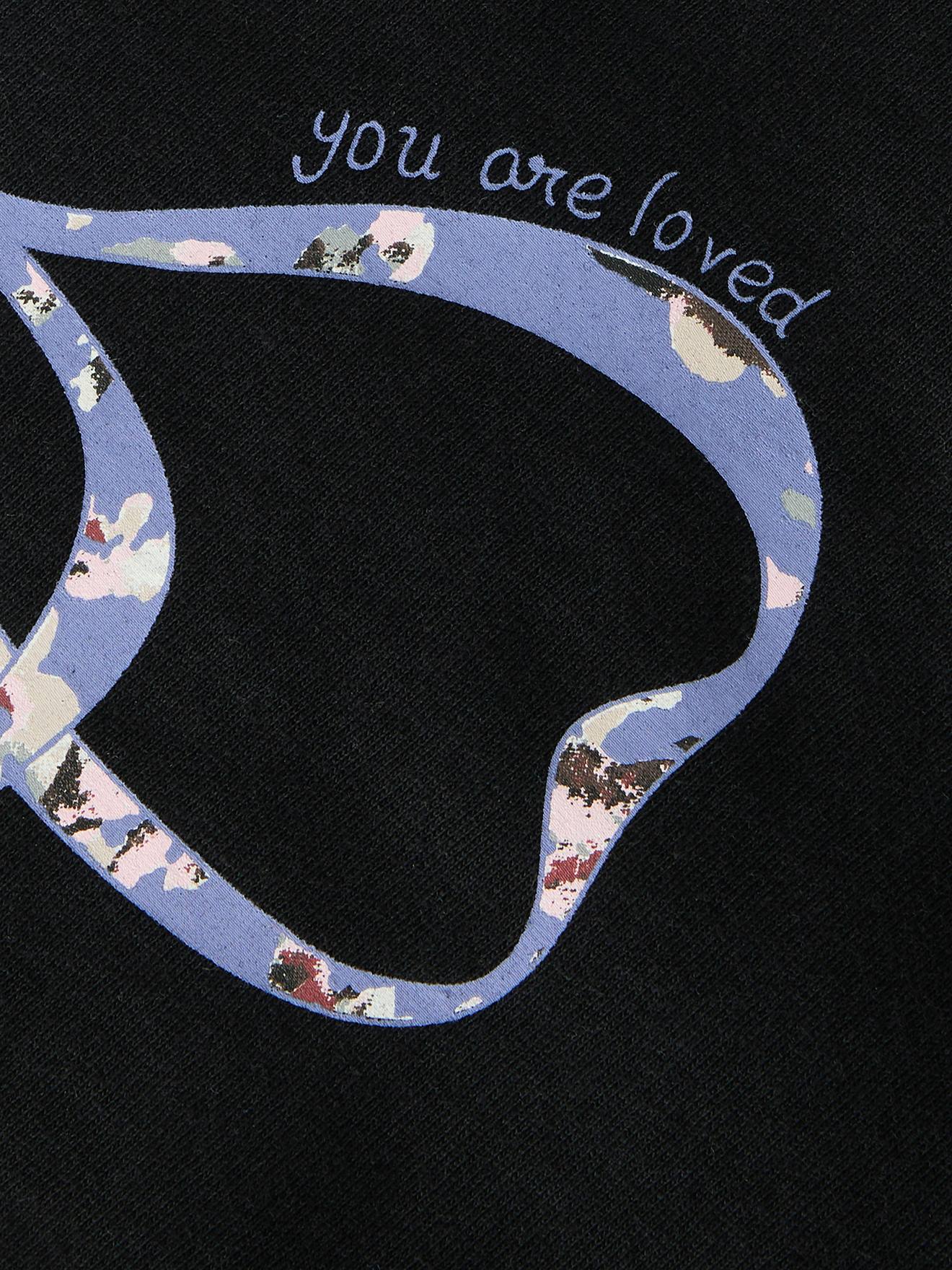 Thumbnail - T-Shirt Mädchen Schleifenprint NAME IT Recycling-Baumwolle