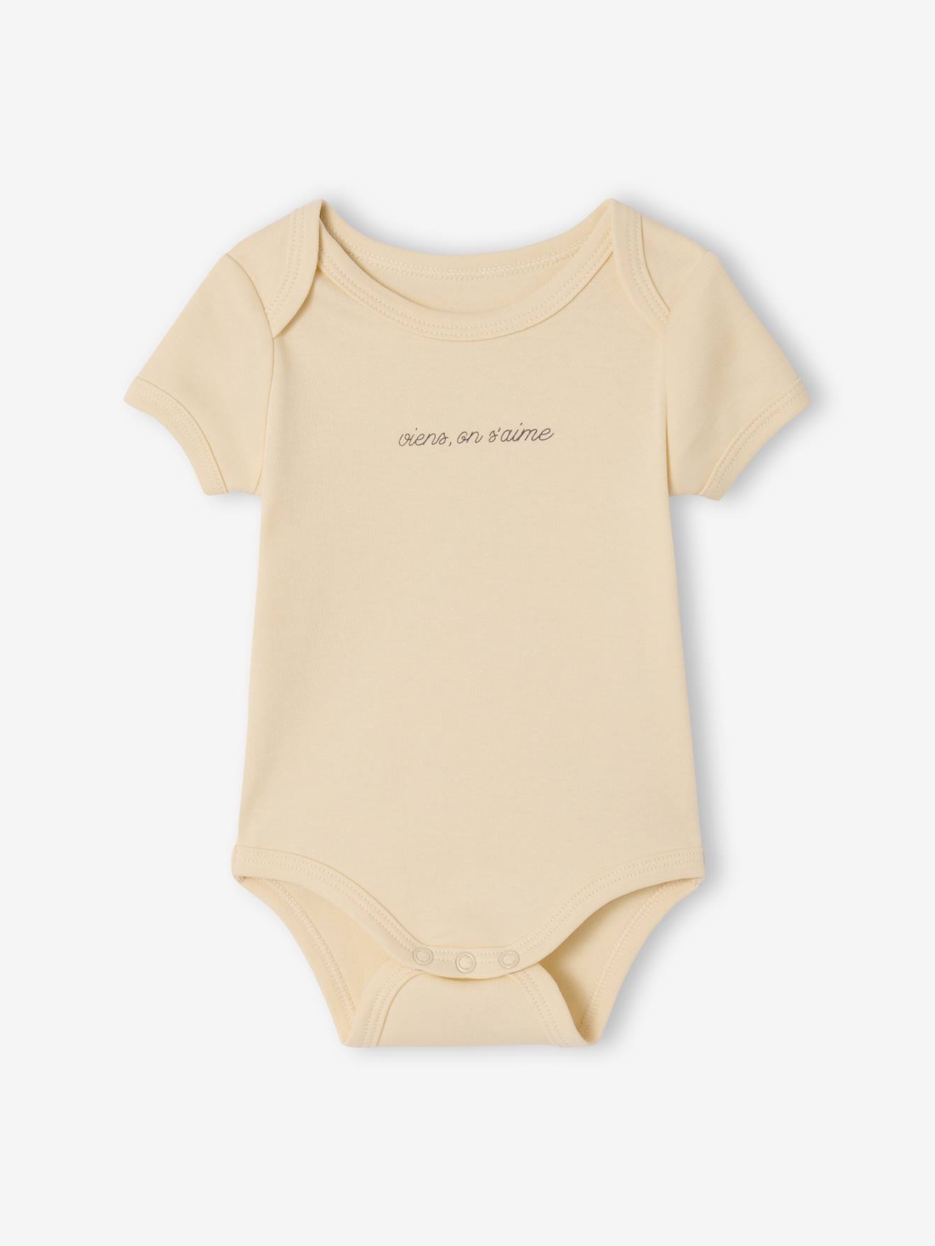 Thumbnail - 5er-Pack Baby Schlupfbodys mit kurzen Ärmeln