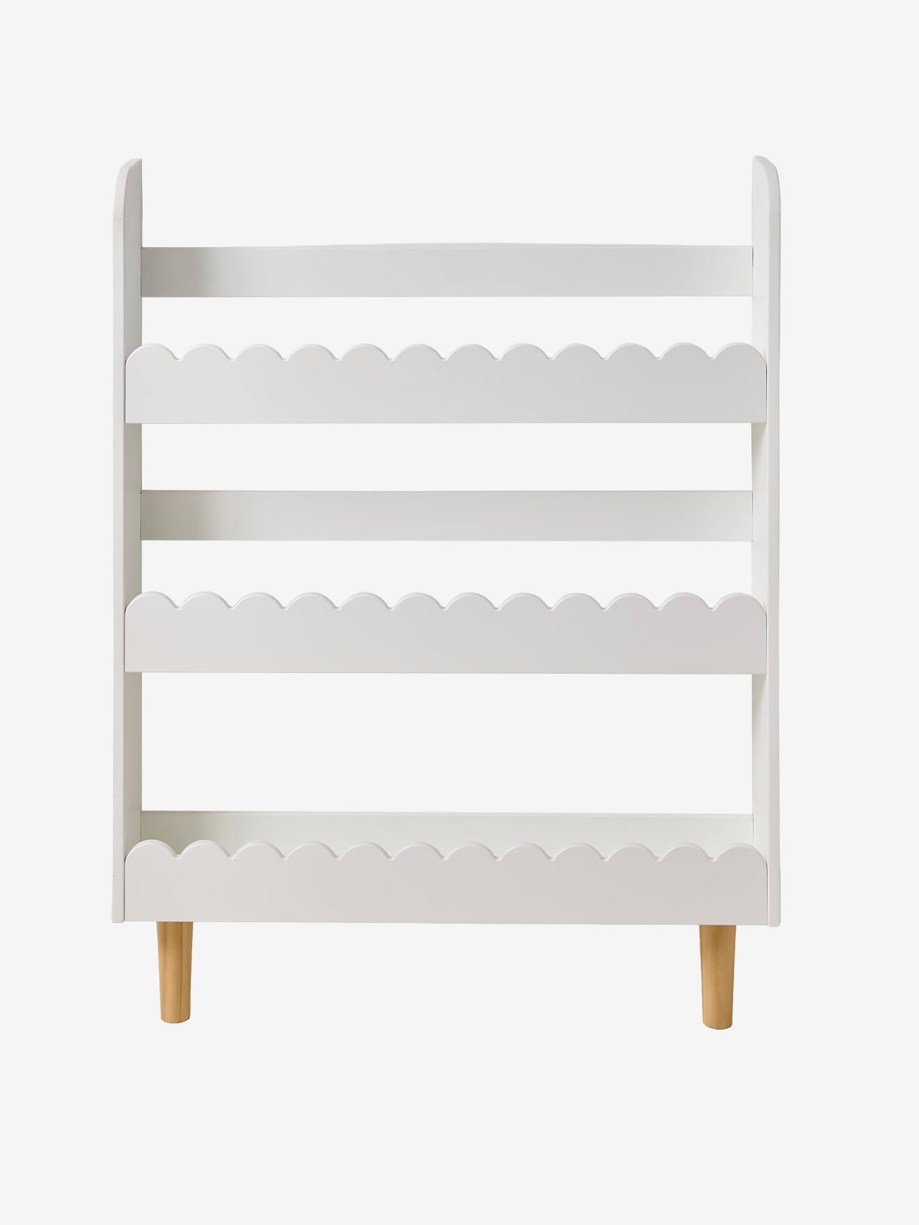 Thumbnail - Schmales Wand-Bücherregal FESTON mit Füßen