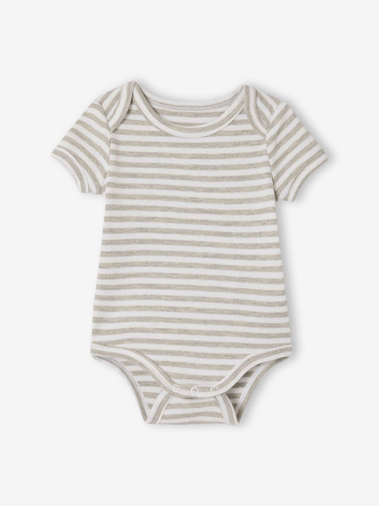 Thumbnail - 5er-Pack Baby Schlupfbodys mit kurzen Ärmeln