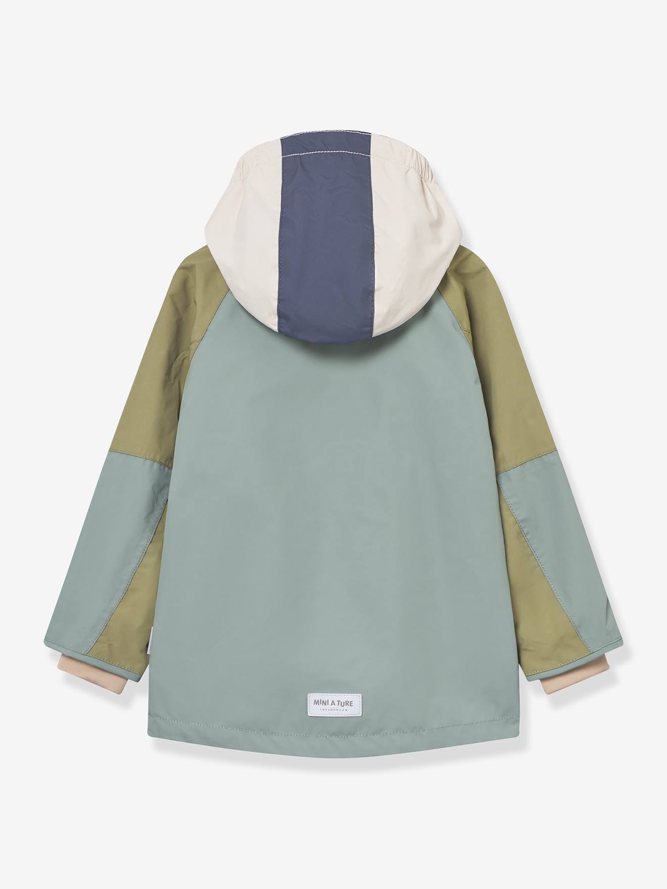 Thumbnail - Gefütterte Jacke mit Kapuze Jungen MATVALON MINI A TURE salbei