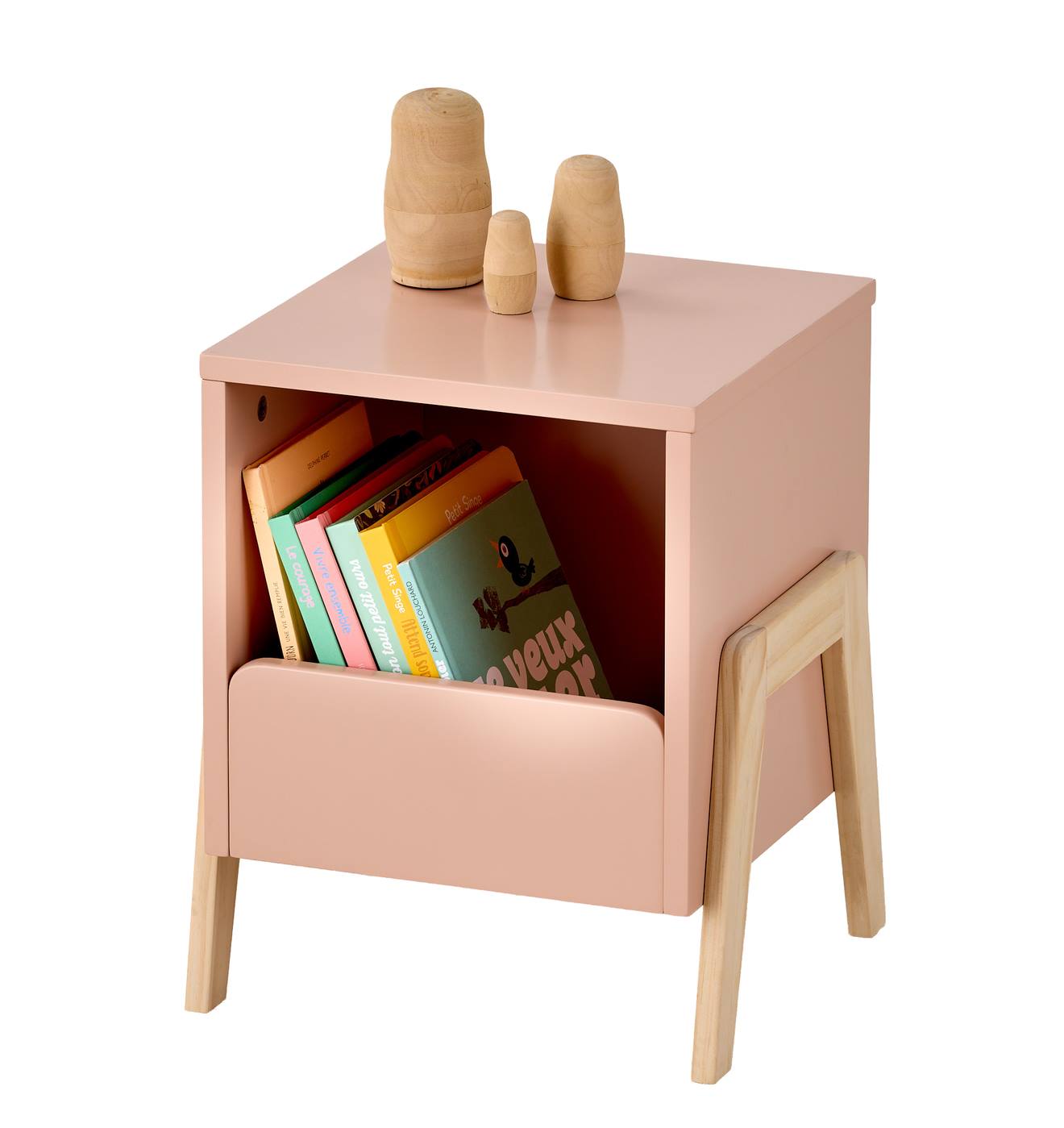 Thumbnail - Kinderzimmer Nachttisch RETRO BASIC hell