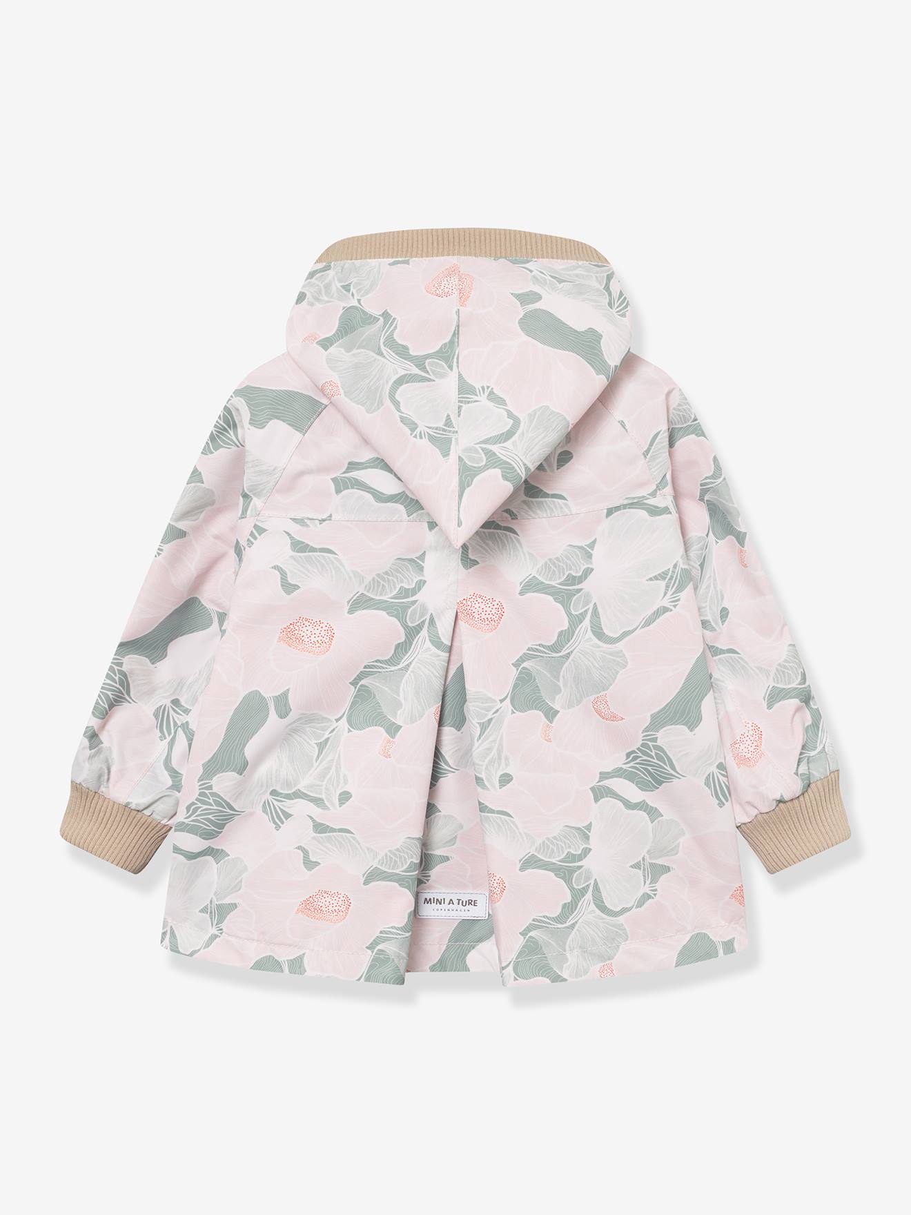 Thumbnail - Gefütterte Jacke mit Kapuze Baby MATWIAMI MINI A TURE