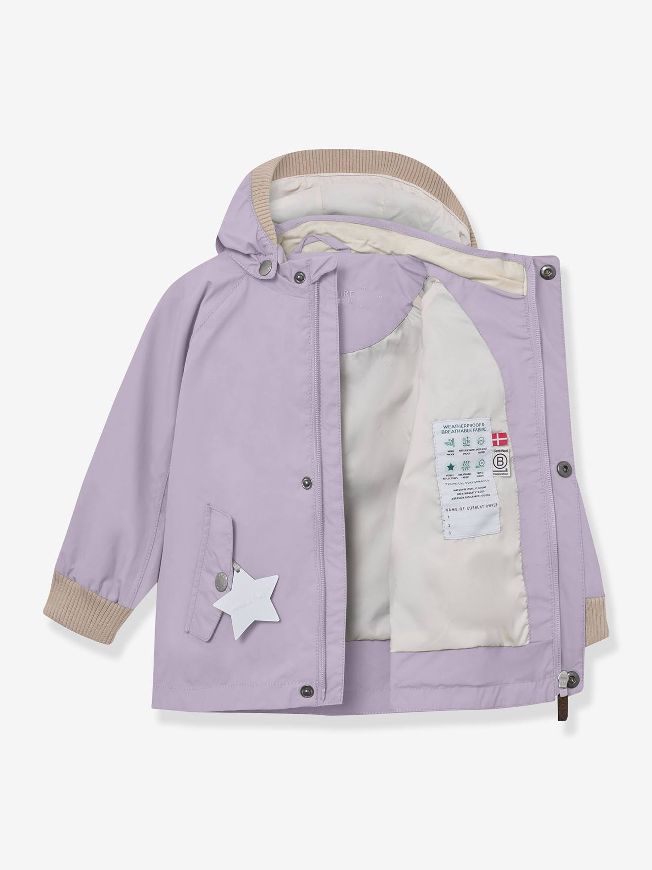 Thumbnail - Kinder Übergangsjacke MATWALLY MINI A TURE lila