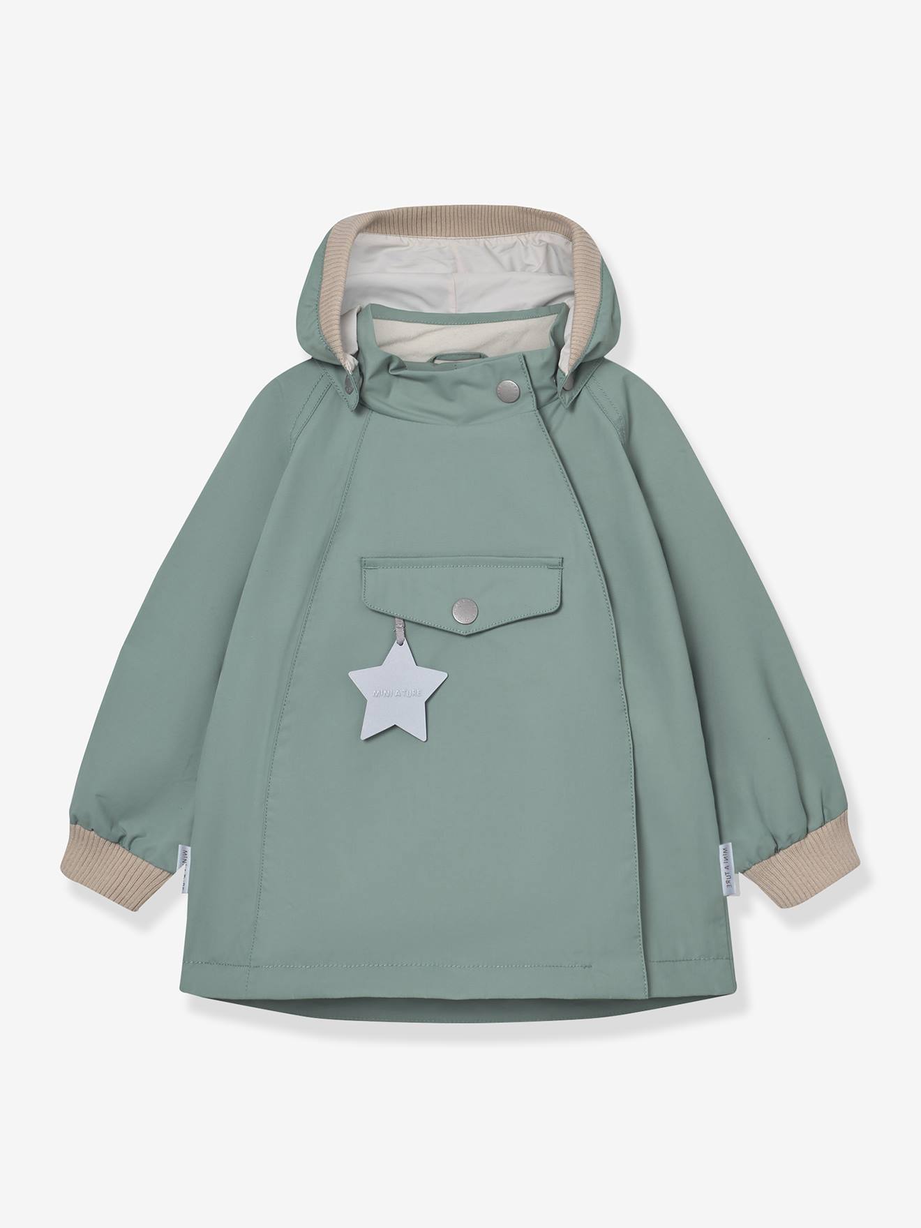 Thumbnail - Kinder Übergangsjacke MATWAI MINI A TURE salbei