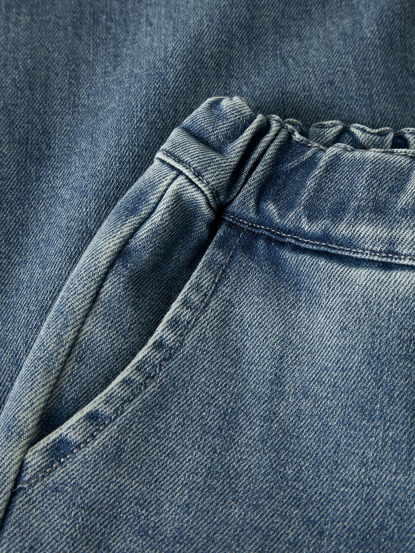 Thumbnail - Baggy-Jeans Kinder Lil' Atelier MINI gebleicht