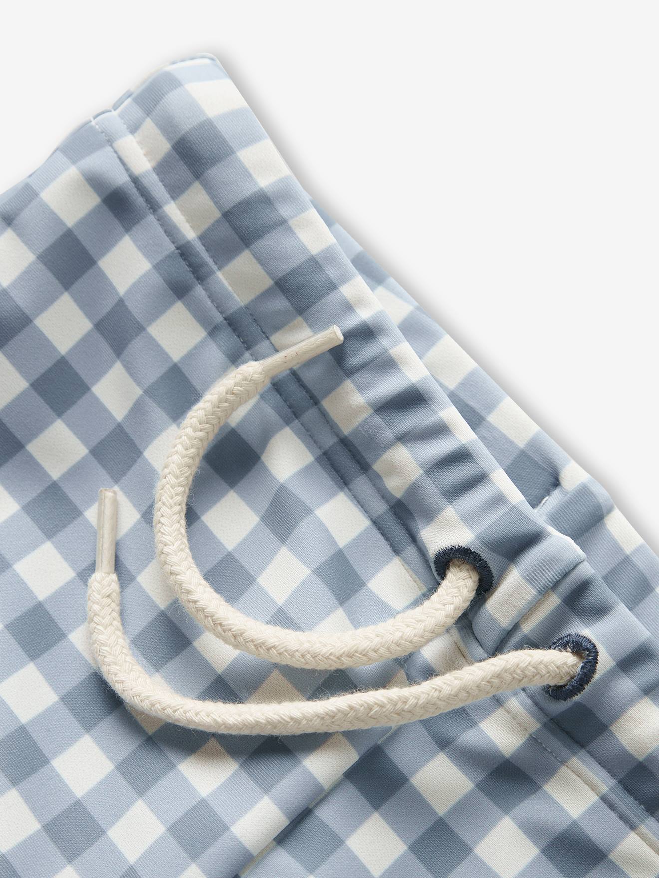 Thumbnail - Retro-Badehose Jungen Lil' Atelier MINI Kordelzug helles