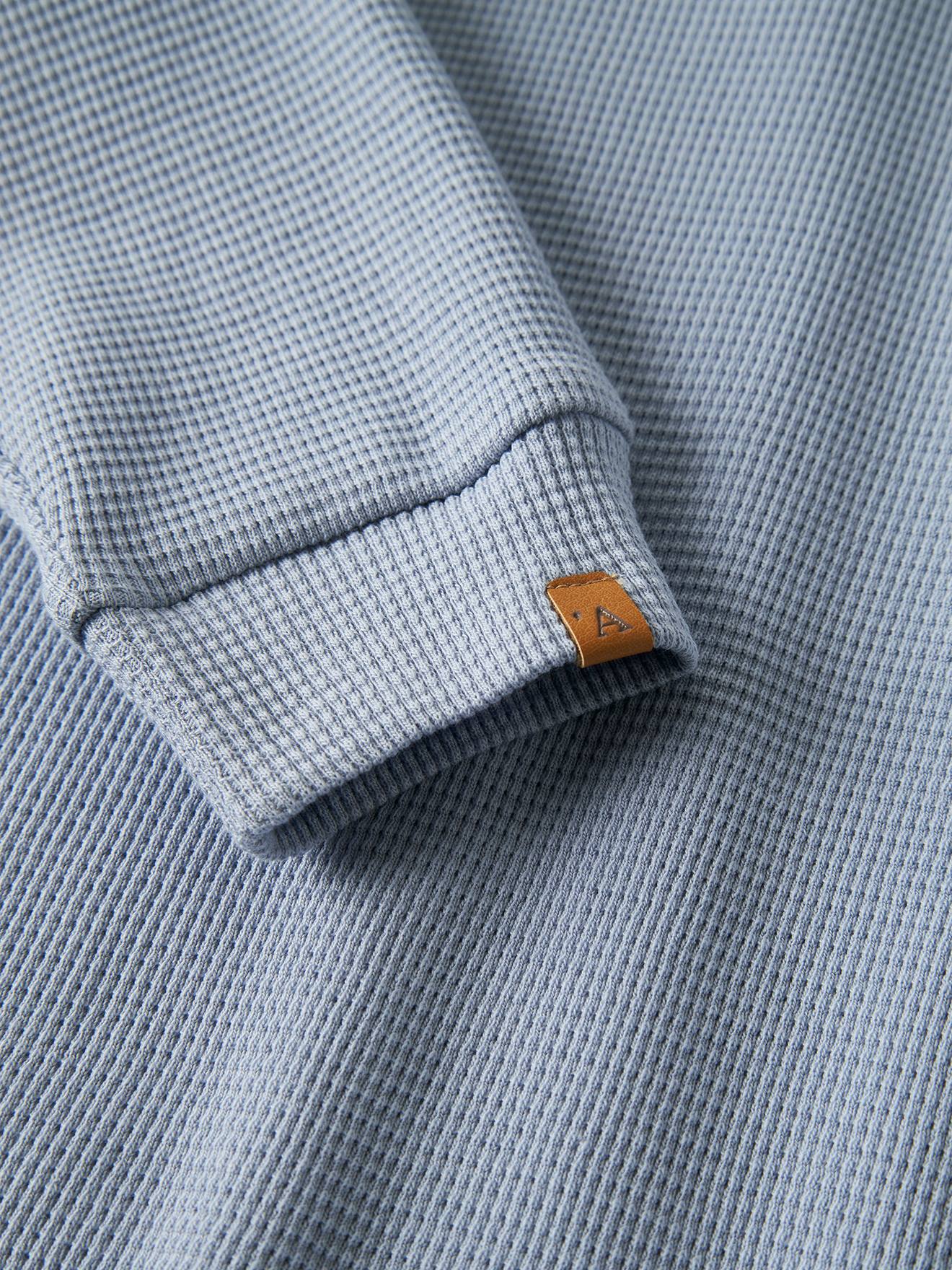 Thumbnail - Sweatshirt Jungen Lil' Atelier MINI Baumwoll-Pikee helles