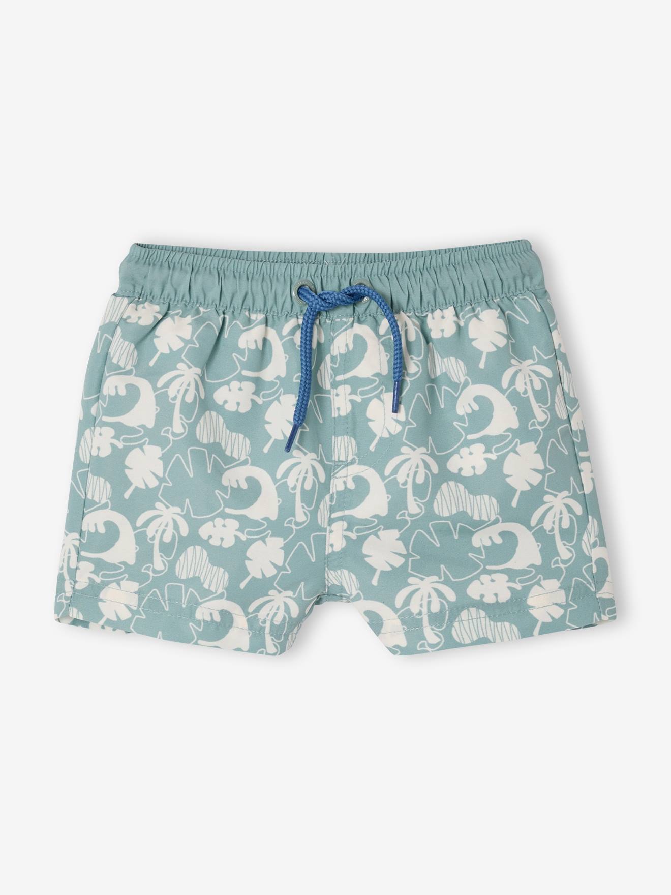 Jungen Baby Badehose salbei