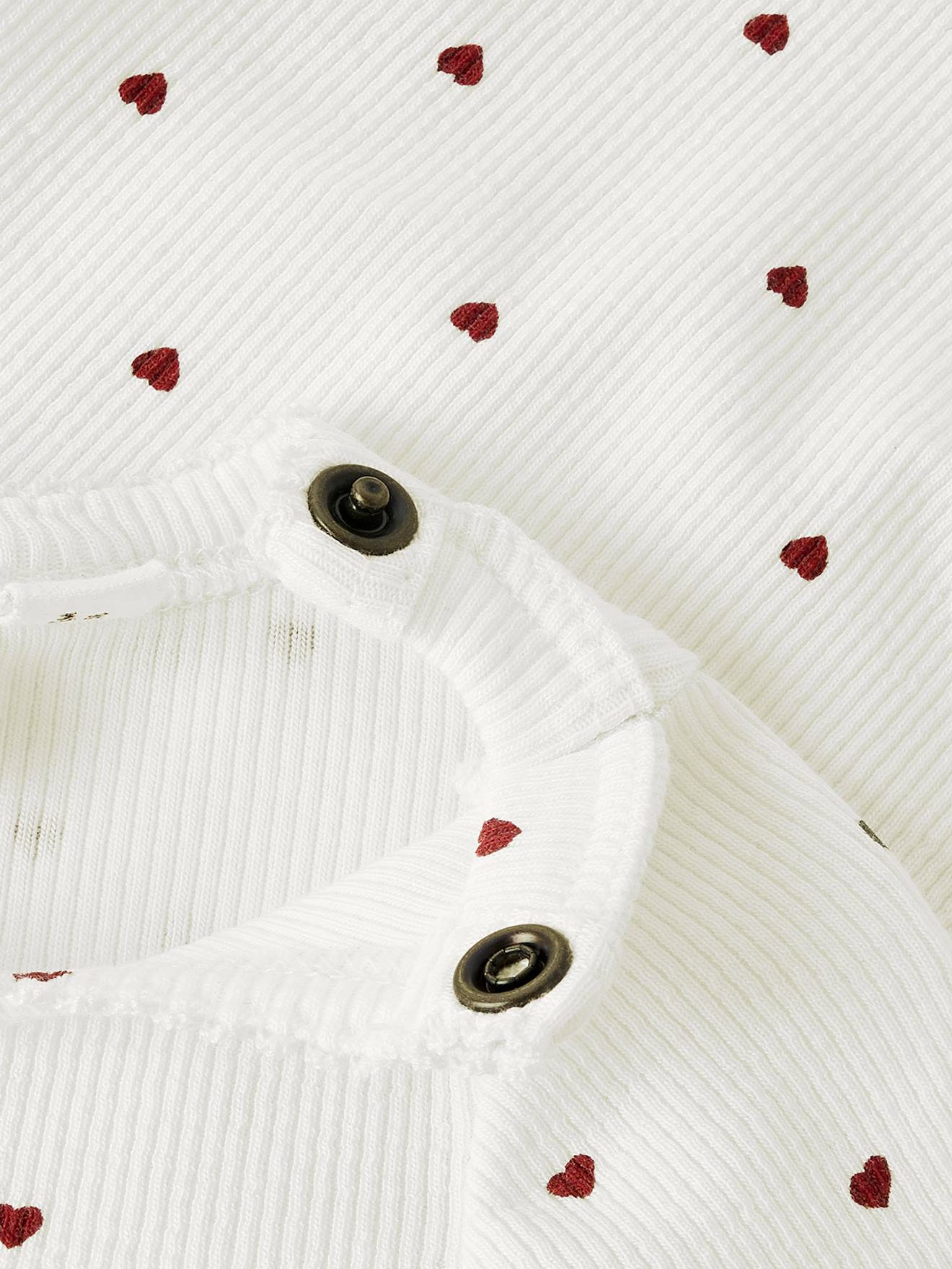 Thumbnail - Langarm-Body Mädchen Baby Lil' Atelier BABY Herzen