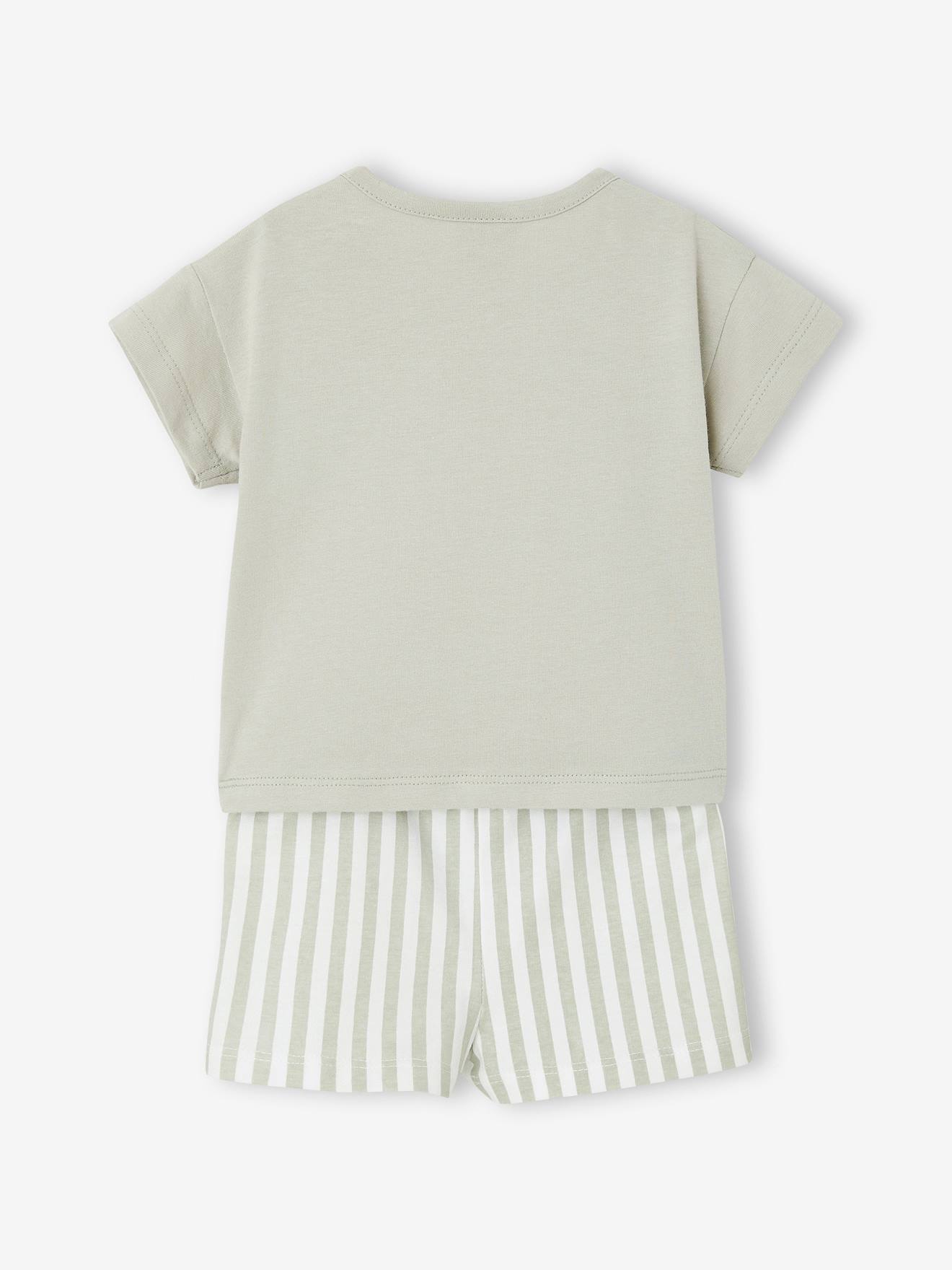 Thumbnail - Baby-Set aus T-Shirt und Shorts HELLO KITTY