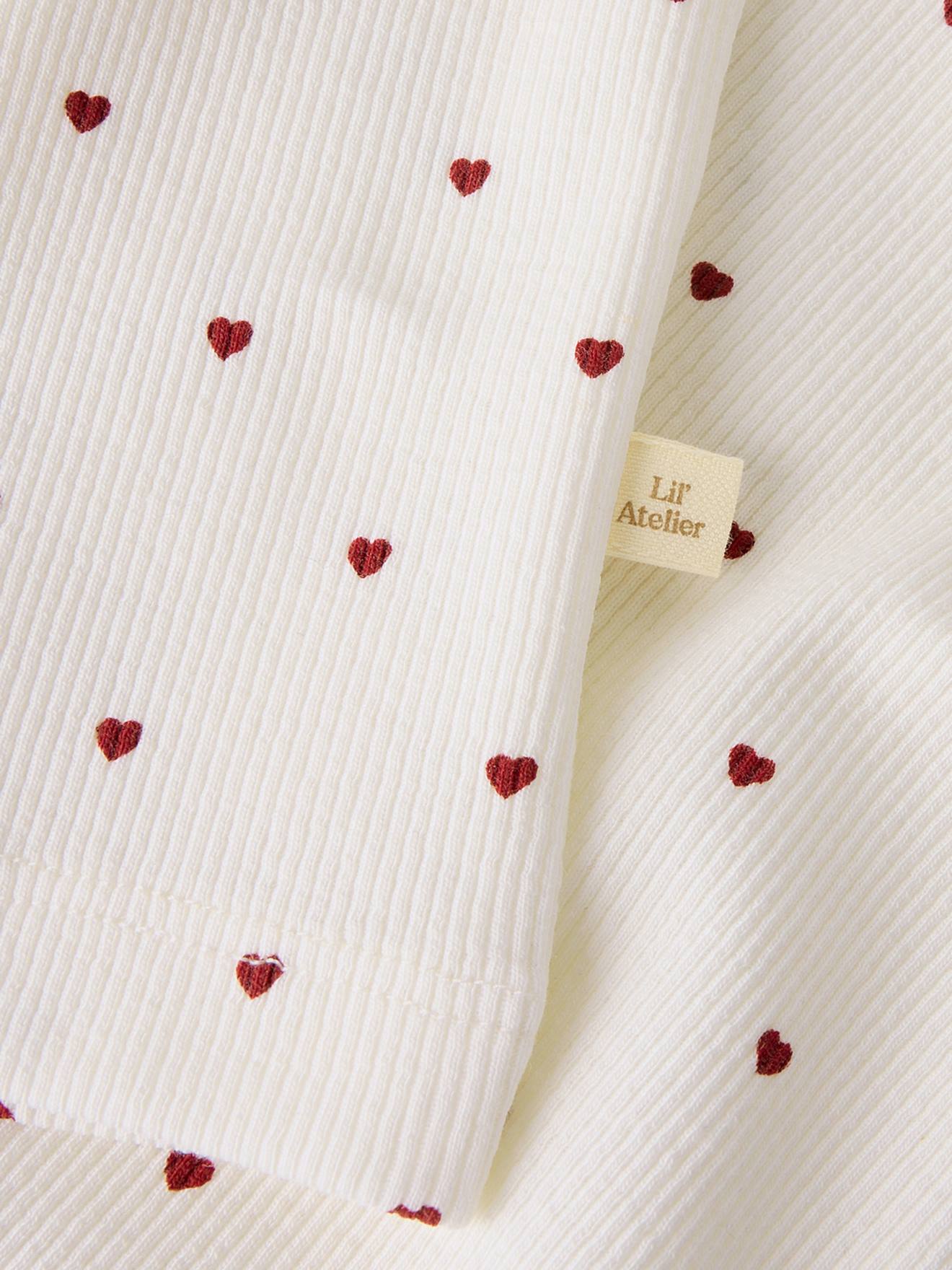 Thumbnail - Shirt Slim-Fit Mädchen Lil' Atelier MINI Herzen