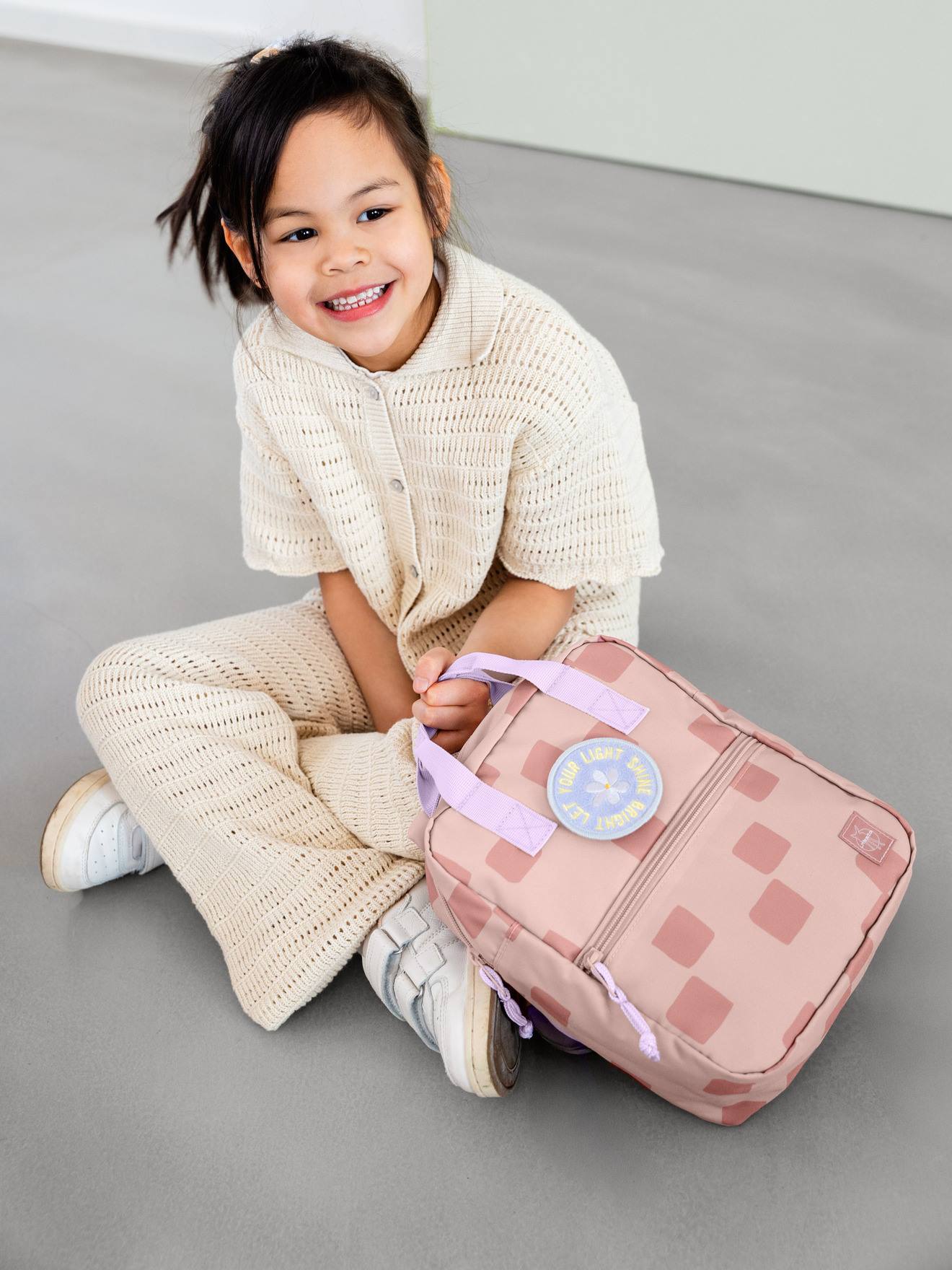 Thumbnail - Outdoor-Rucksack TINY LÄSSIG für Kinder lila