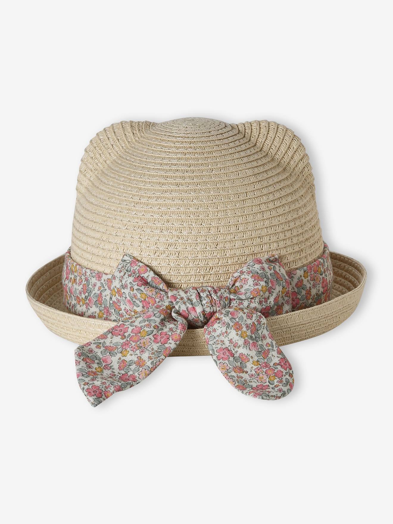 Thumbnail - Baby Strohhut mit 3D-Ohren