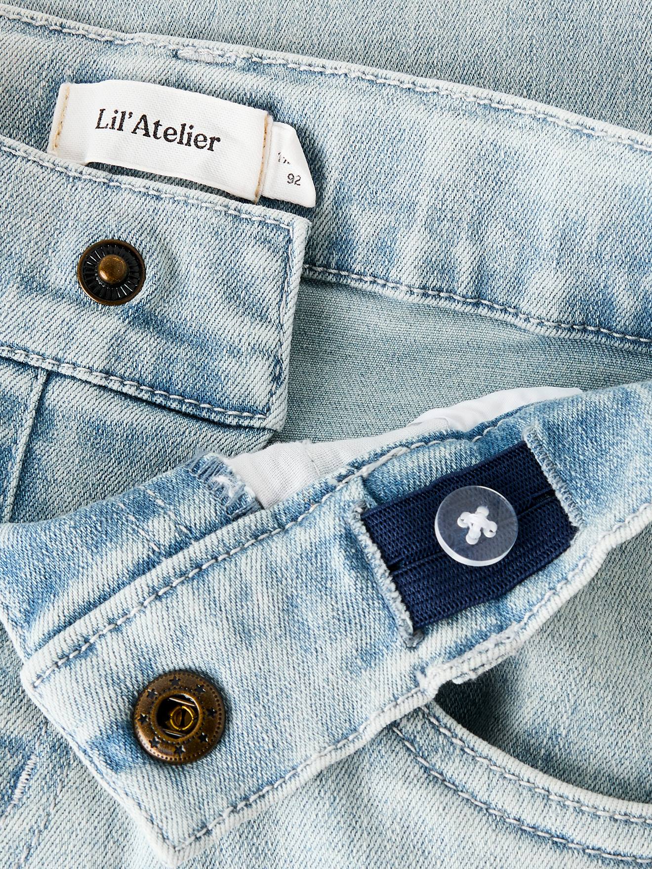 Thumbnail - Weite Jeans Jungen Lil' Atelier MINI helles